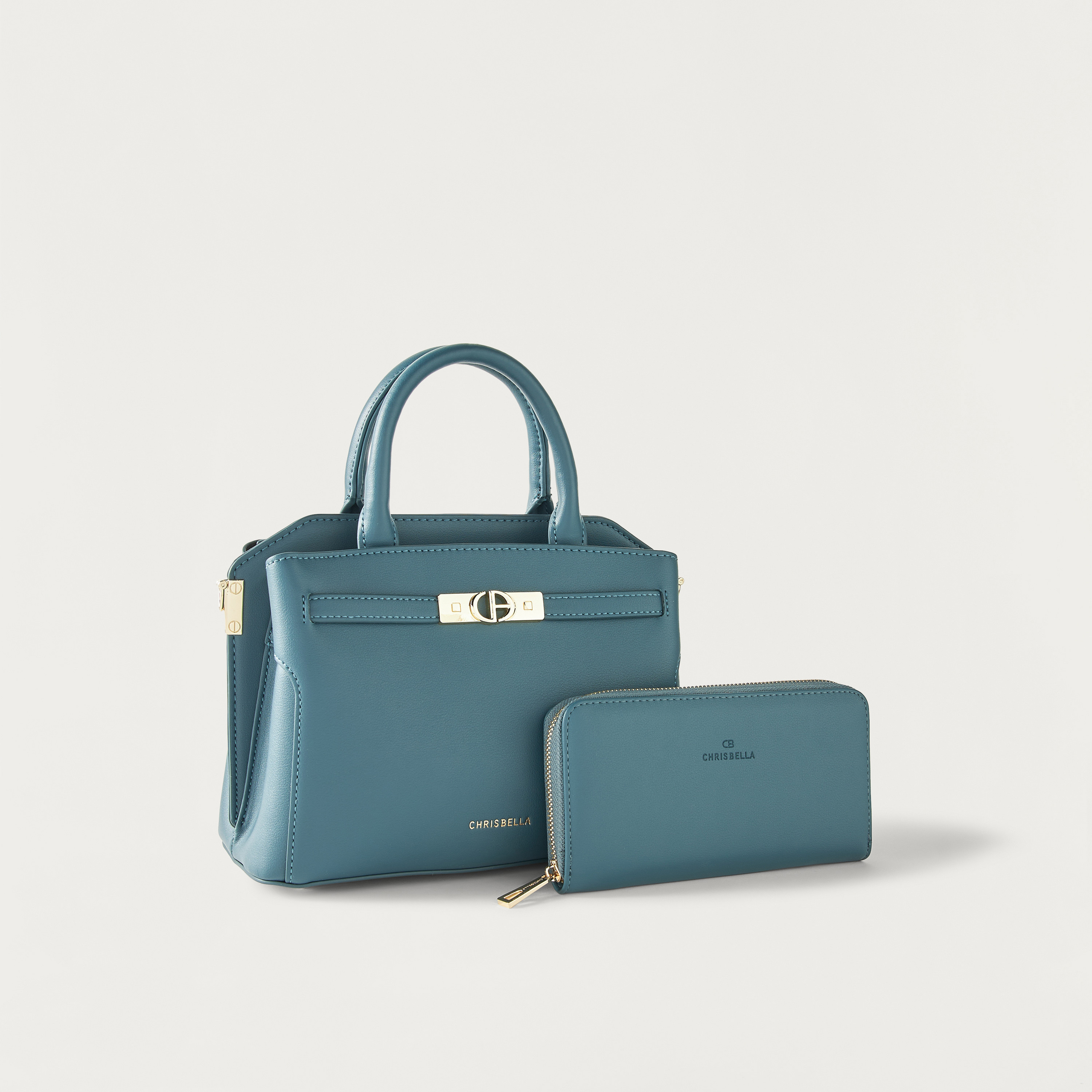 شنطة كروس بودي سادة بمقبض مزدوج وحزام كتف قابل للتعديل من كريسبيلا-women-bagsandwallets-handbags-image-6