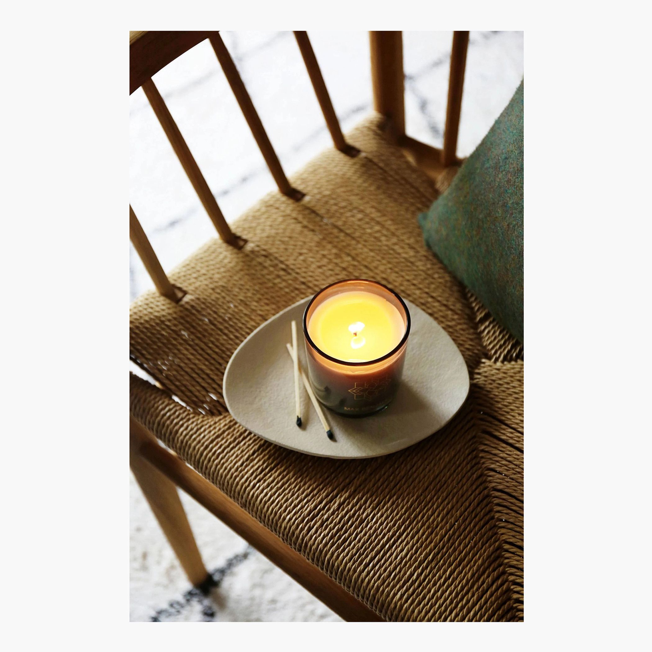 MAX BENJAMIN Pink Pepper Candle with Lid - 210 gms-household-homefragrance-candles-image-1