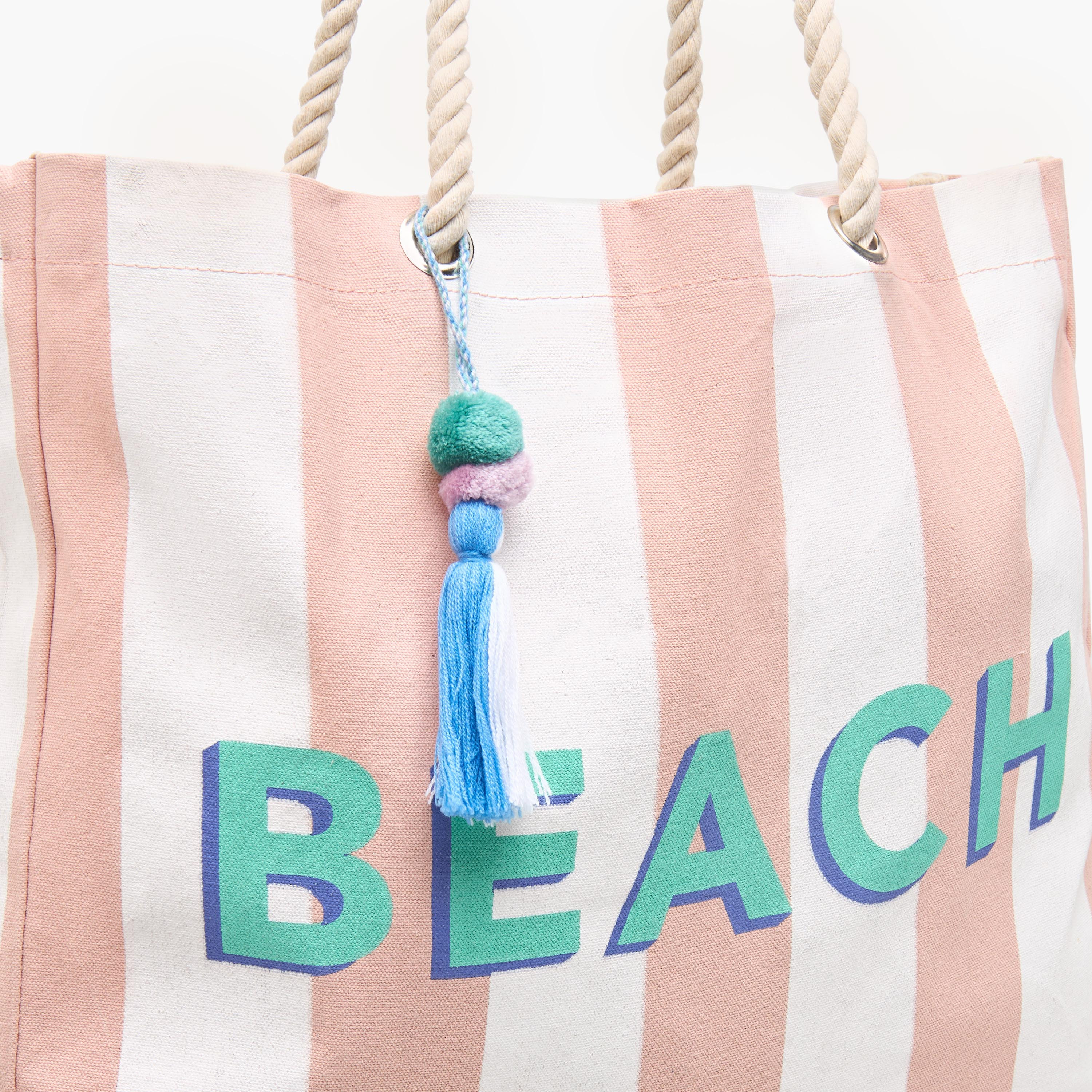 Striped Canvas Tote Bag with Double Handle-women-bagsandwallets-handbags-image-5