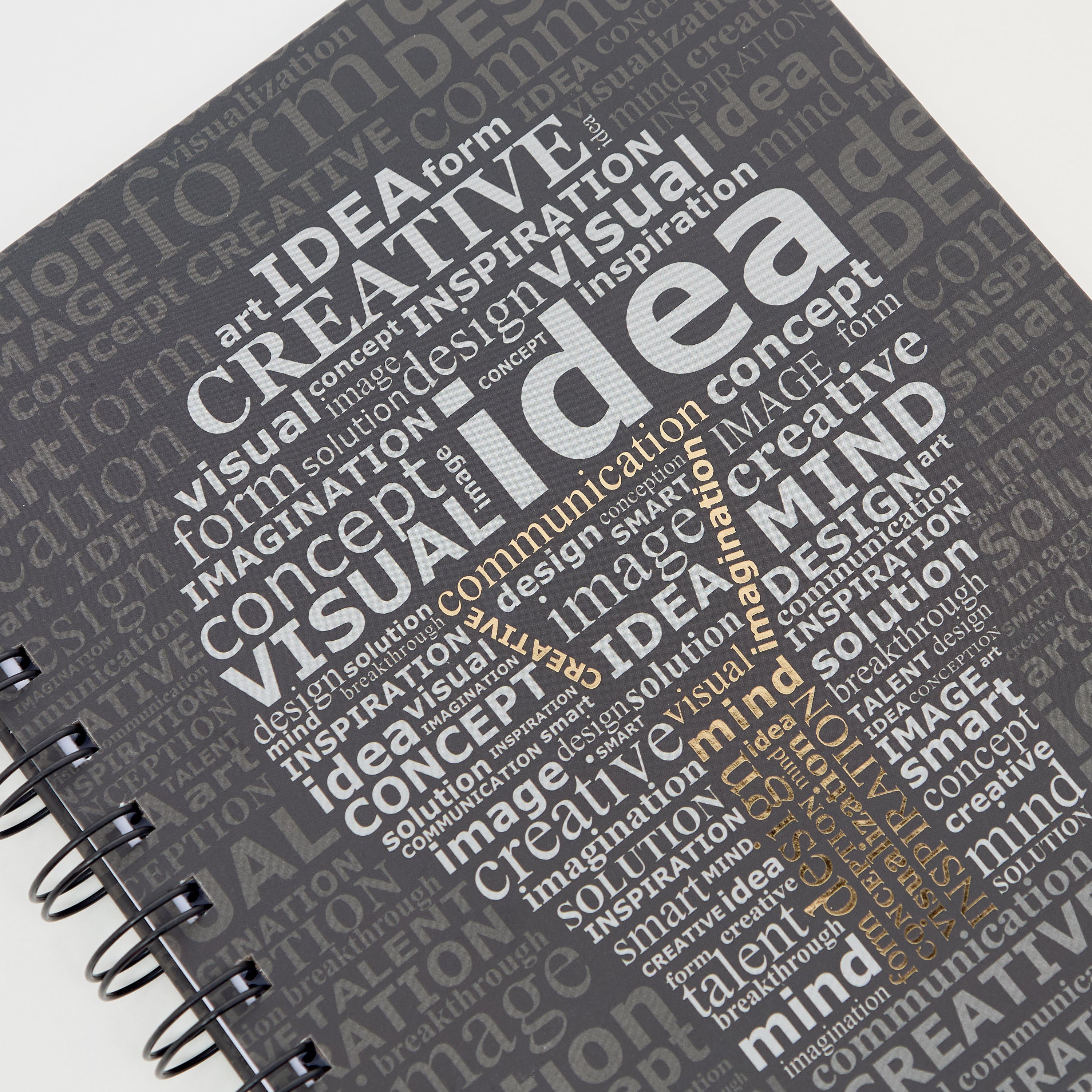 Typographic Print 80-Sheet Spiral A5 Notebook-school-stationery-notebooks-image-3