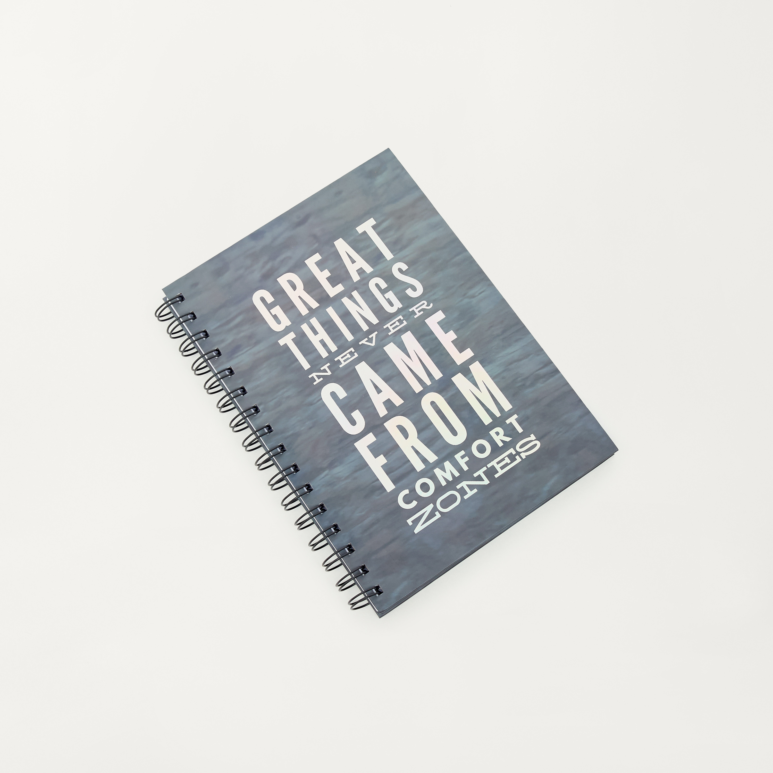 Slogan Print 80-Sheet Spiral A5 Notebook-school-stationery-notebooks-image-2