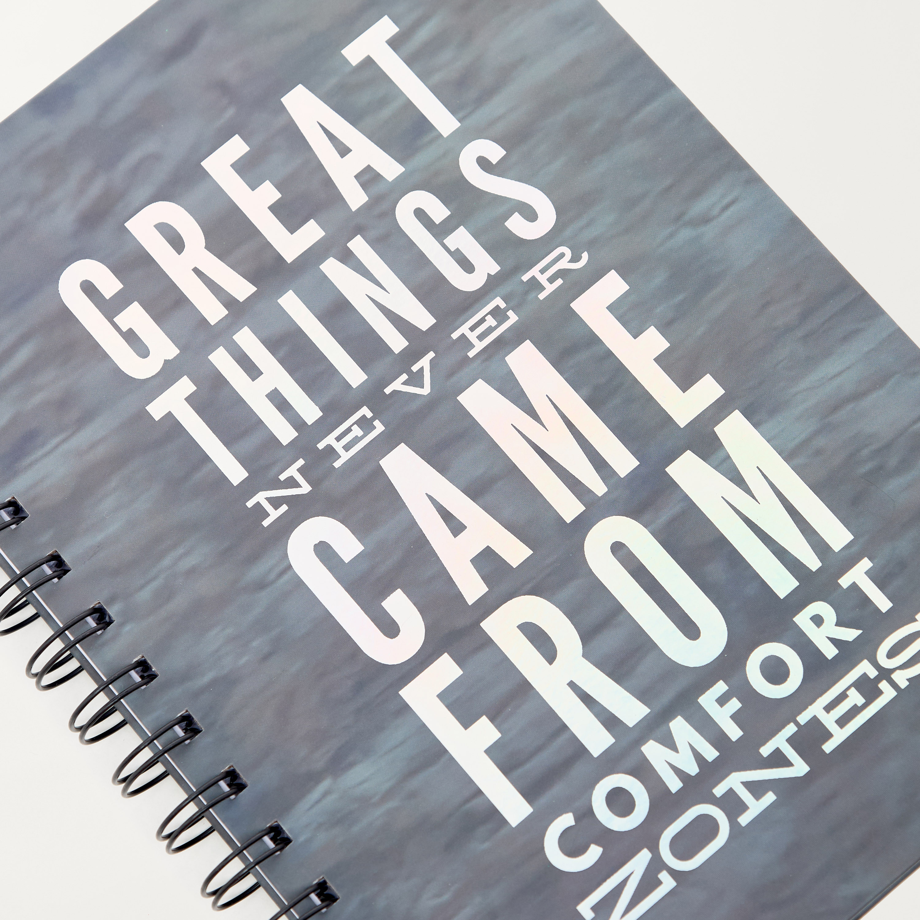 Slogan Print 80-Sheet Spiral A5 Notebook-school-stationery-notebooks-image-3