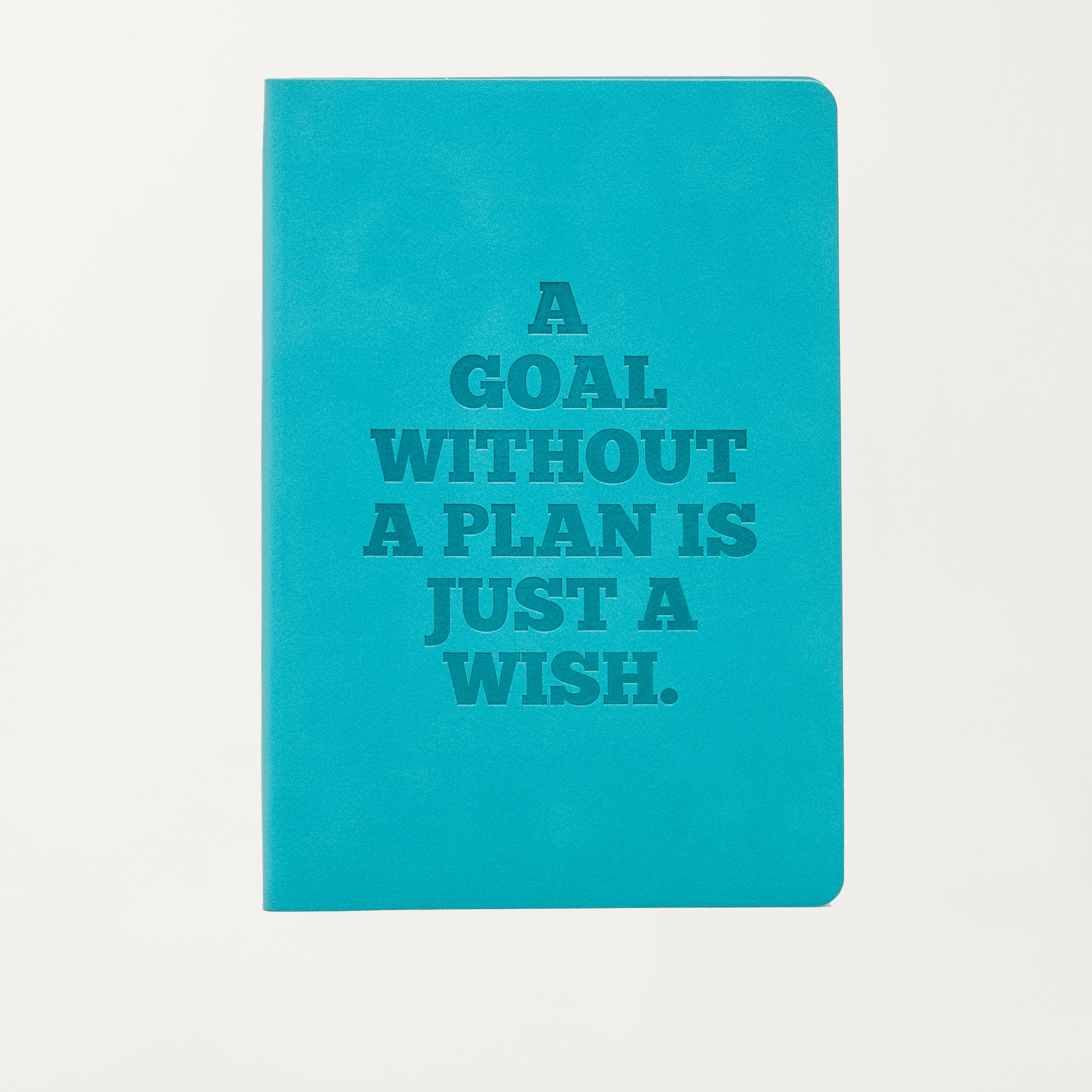 Slogan Embossed 80-Sheet A5 Journal-school-stationery-planners-image-1