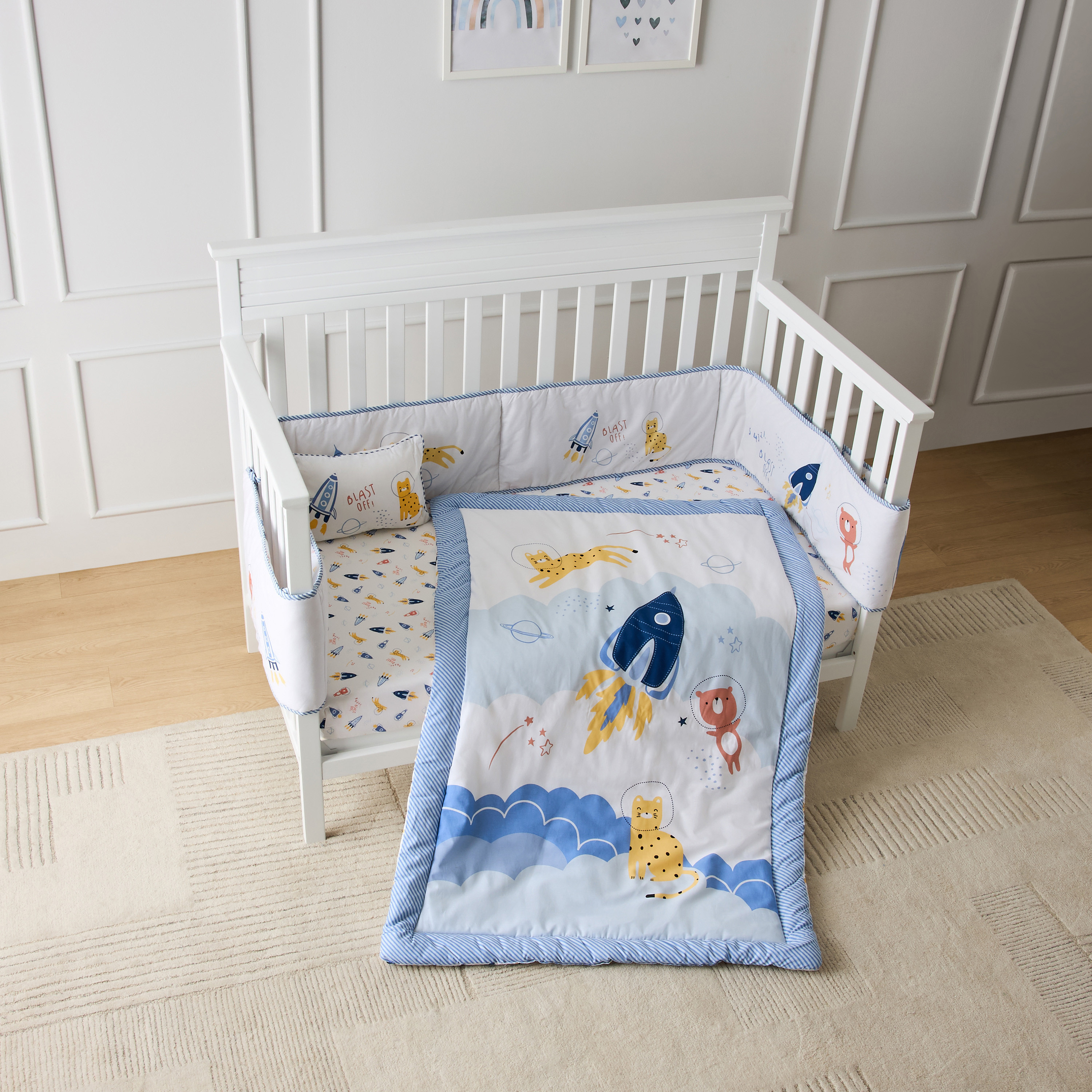 Juniors 5-Piece Bedding Set - 90x130 cms-baby-nursery-babybedding-image-4