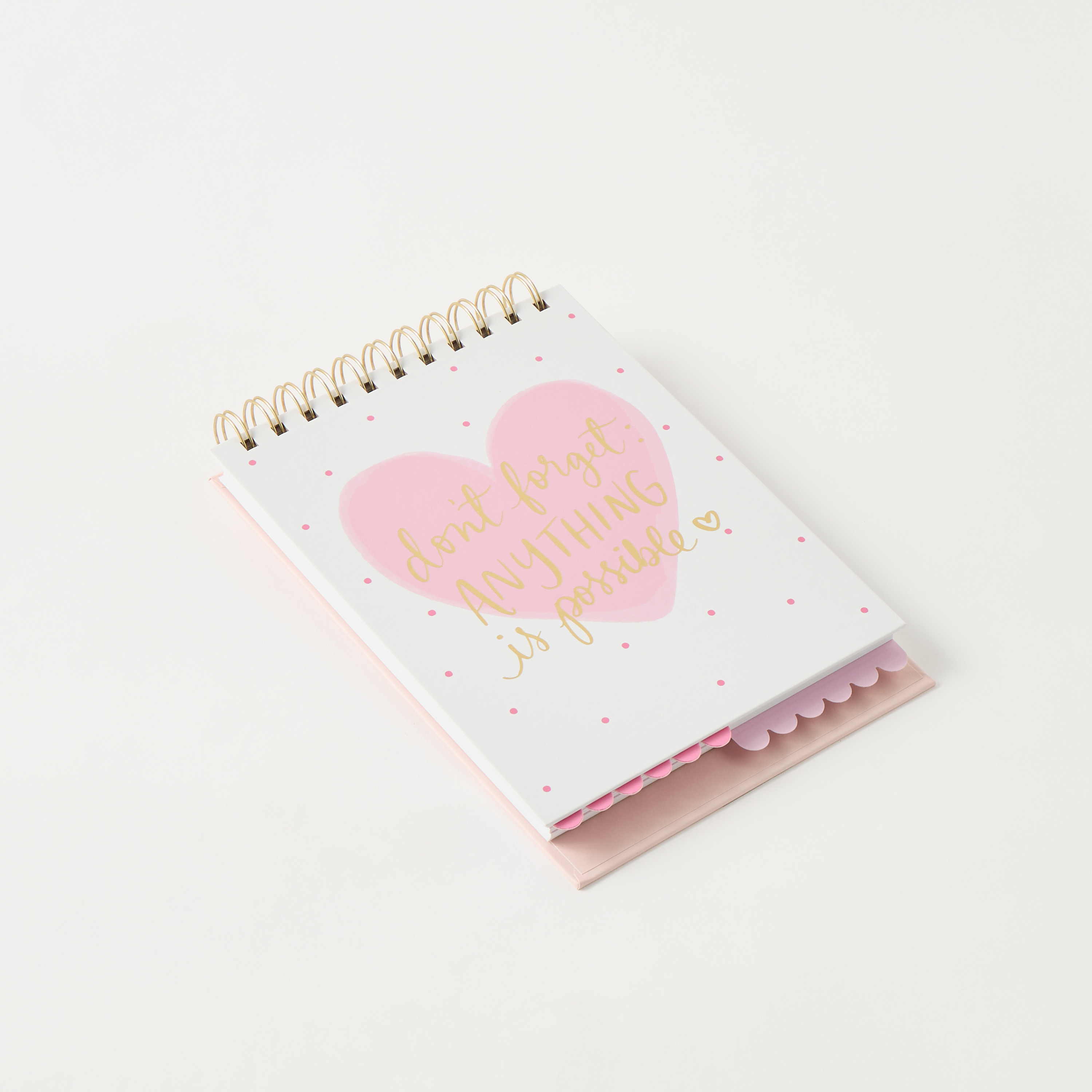 Slogan Print A5 Spiral Notebook-school-stationery-notebooks-image-2