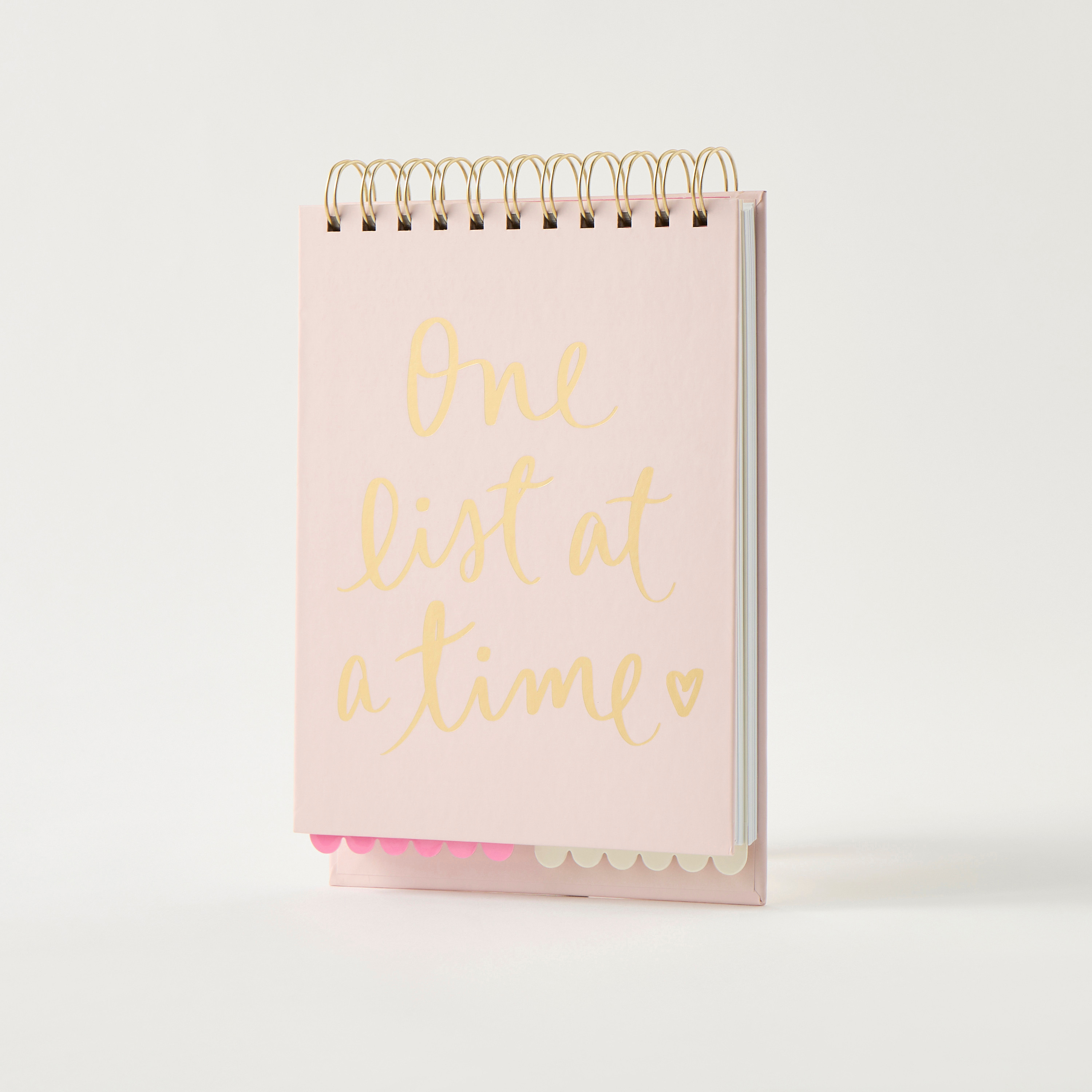 Slogan Print A5 Spiral Notebook-school-stationery-notebooks-image-1