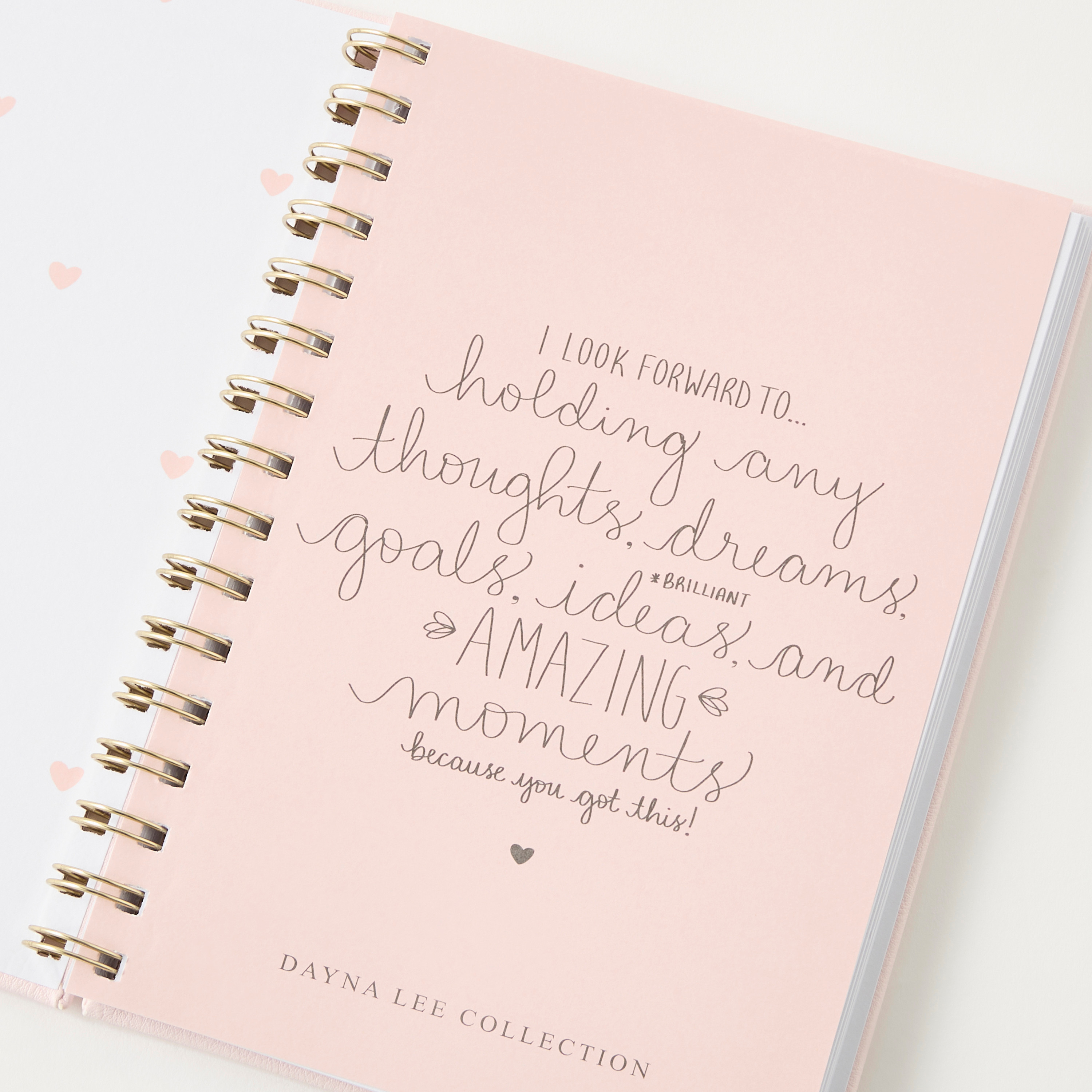 Slogan Print A5 Spiral Notebook-school-stationery-notebooks-image-1