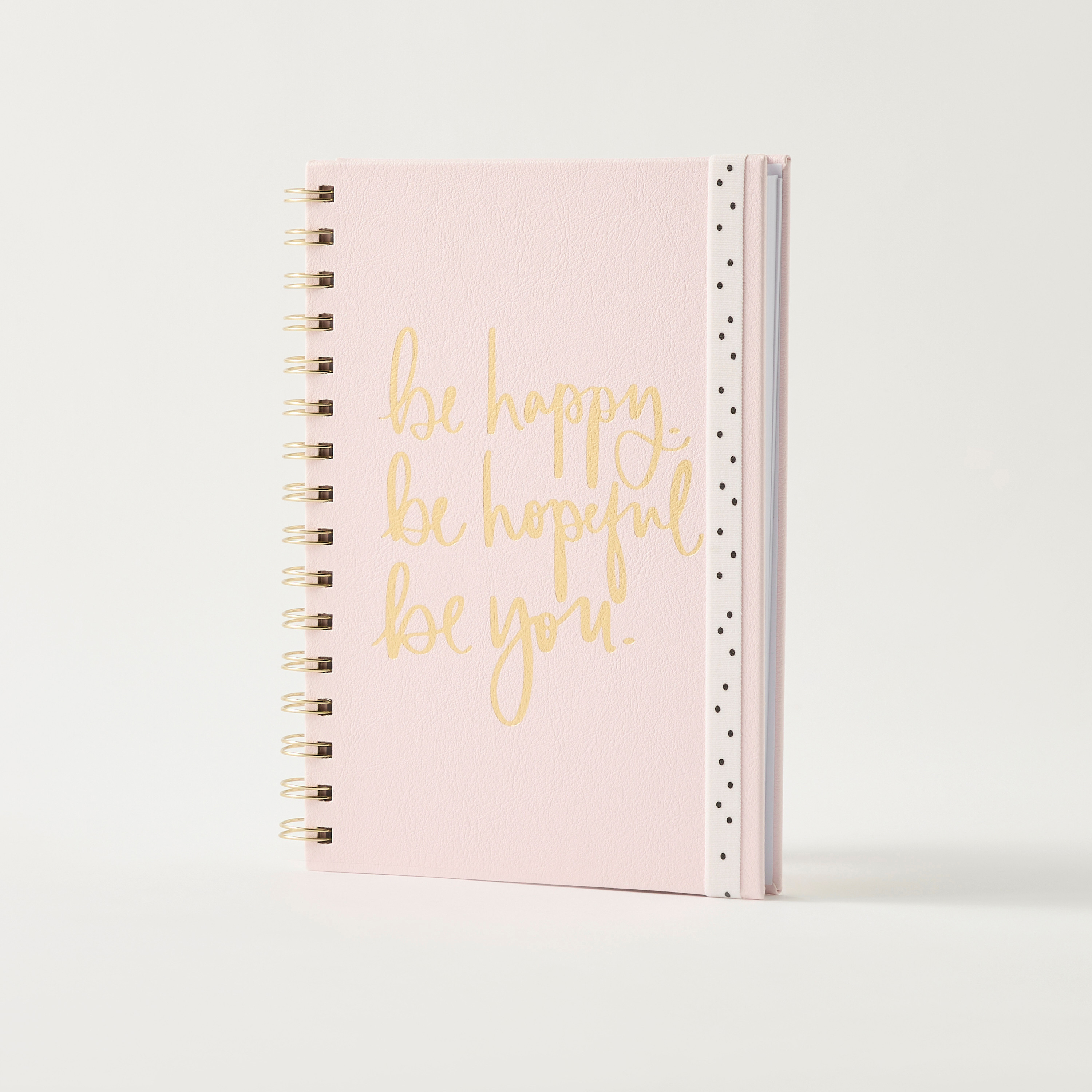 Slogan Print A5 Spiral Notebook-school-stationery-notebooks-image-2