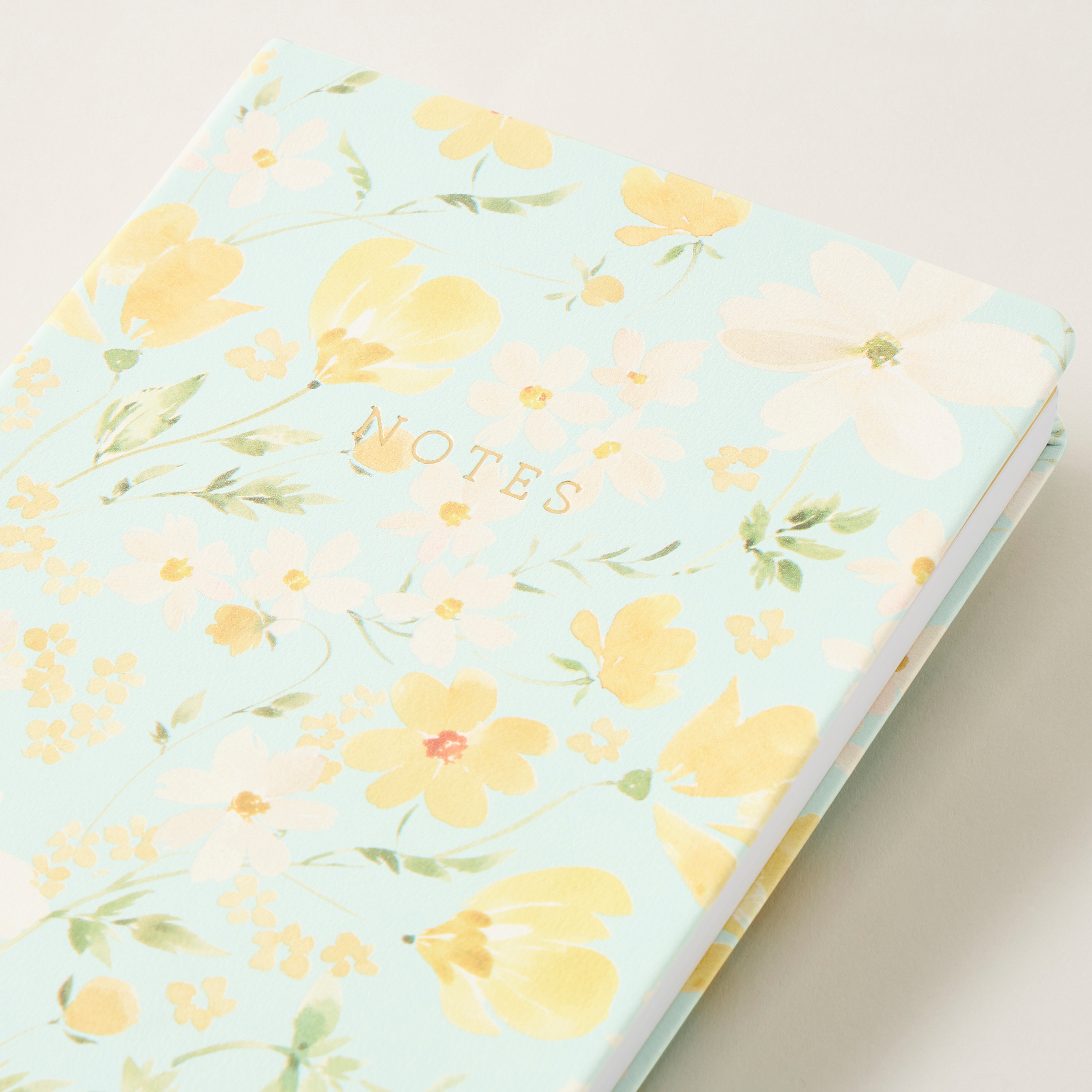 All-Over Floral Print A5 Journal with Divider-school-stationery-planners-image-3