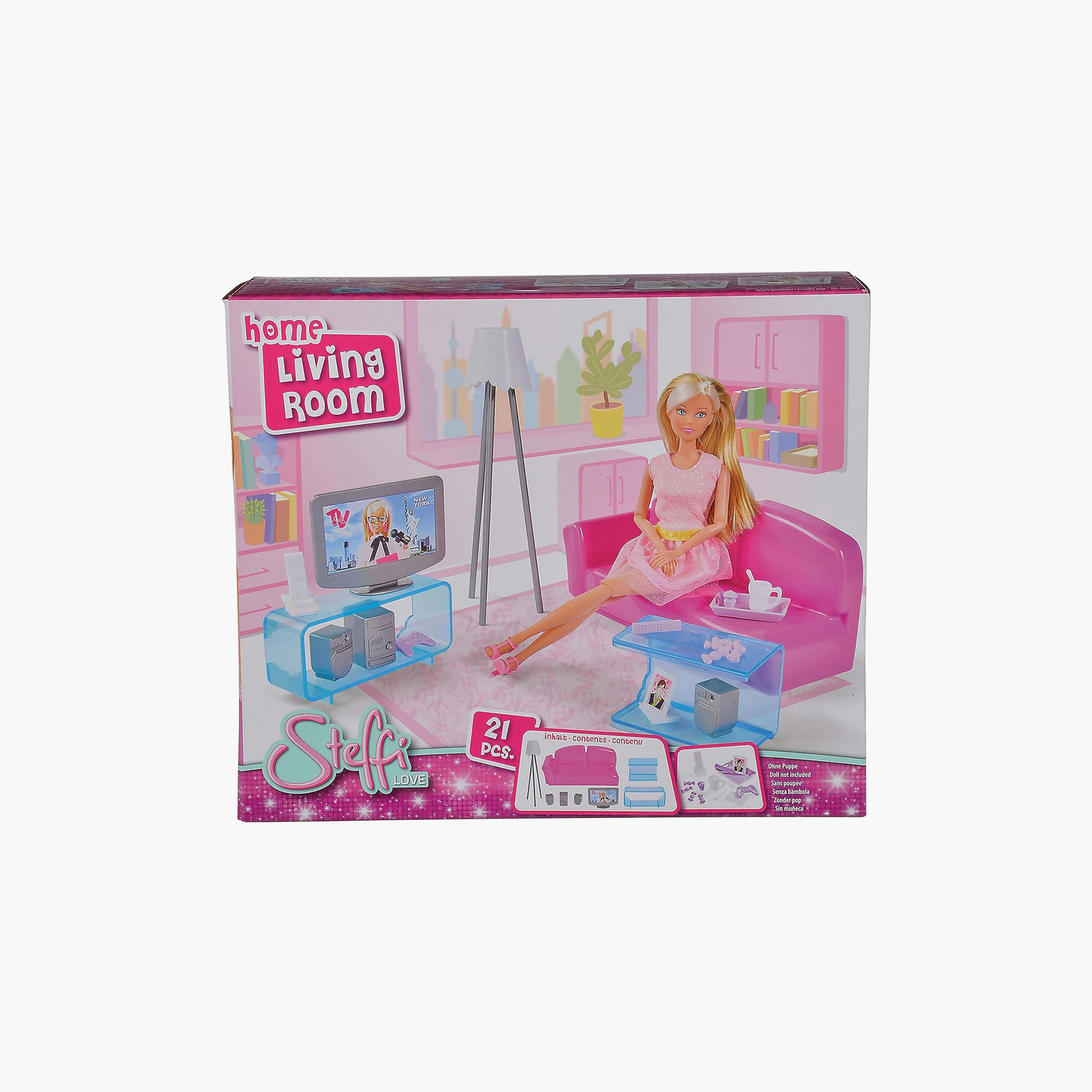 Simba Home Living Room Steffi Love Doll Playset-toys-dollsandplaysets-dollplaysets-image-4