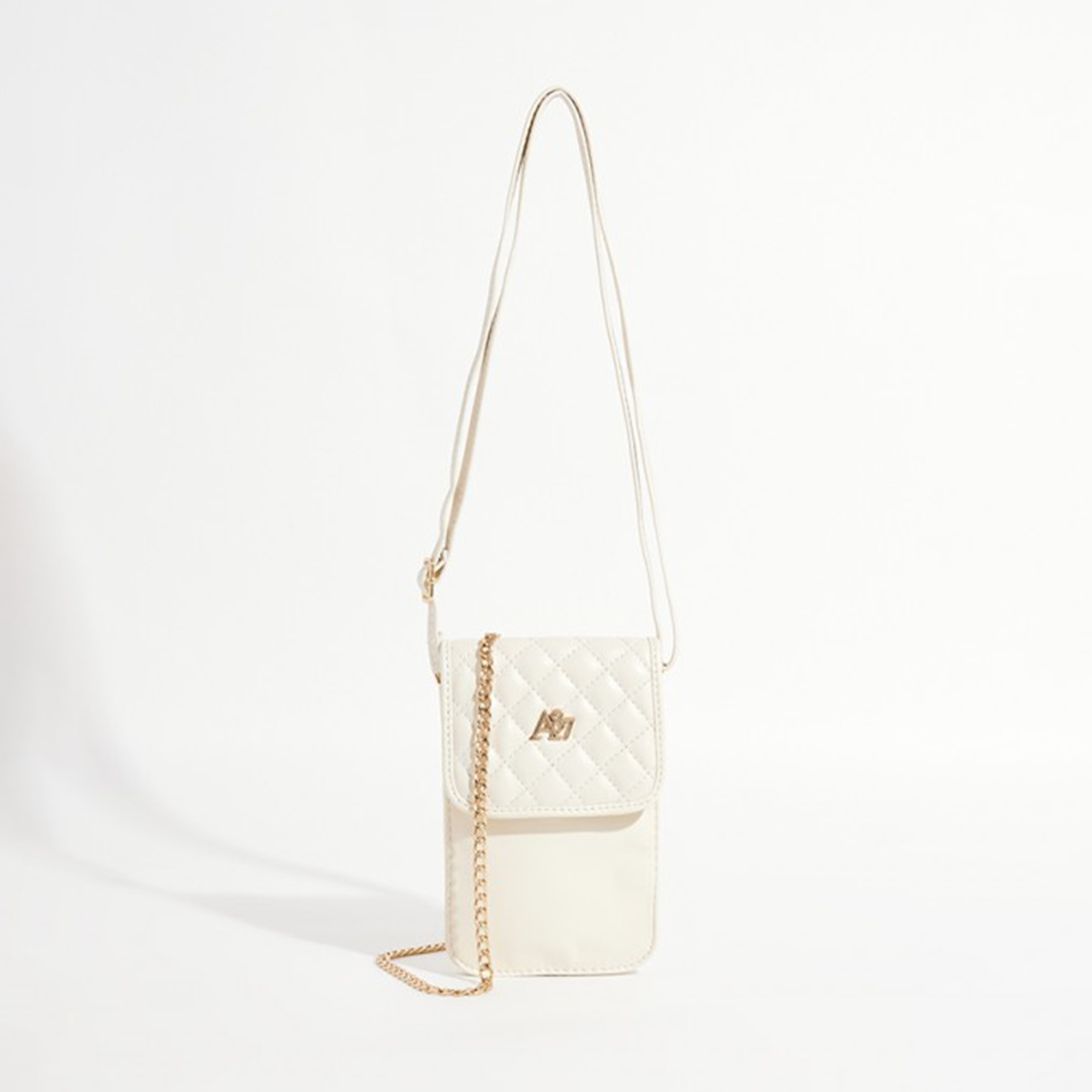 أيروبوستال شنطة كروس مبطنة لون أسود بحزام قابل للتعديل وشعار معدني-women-bagsandwallets-handbags-image-5