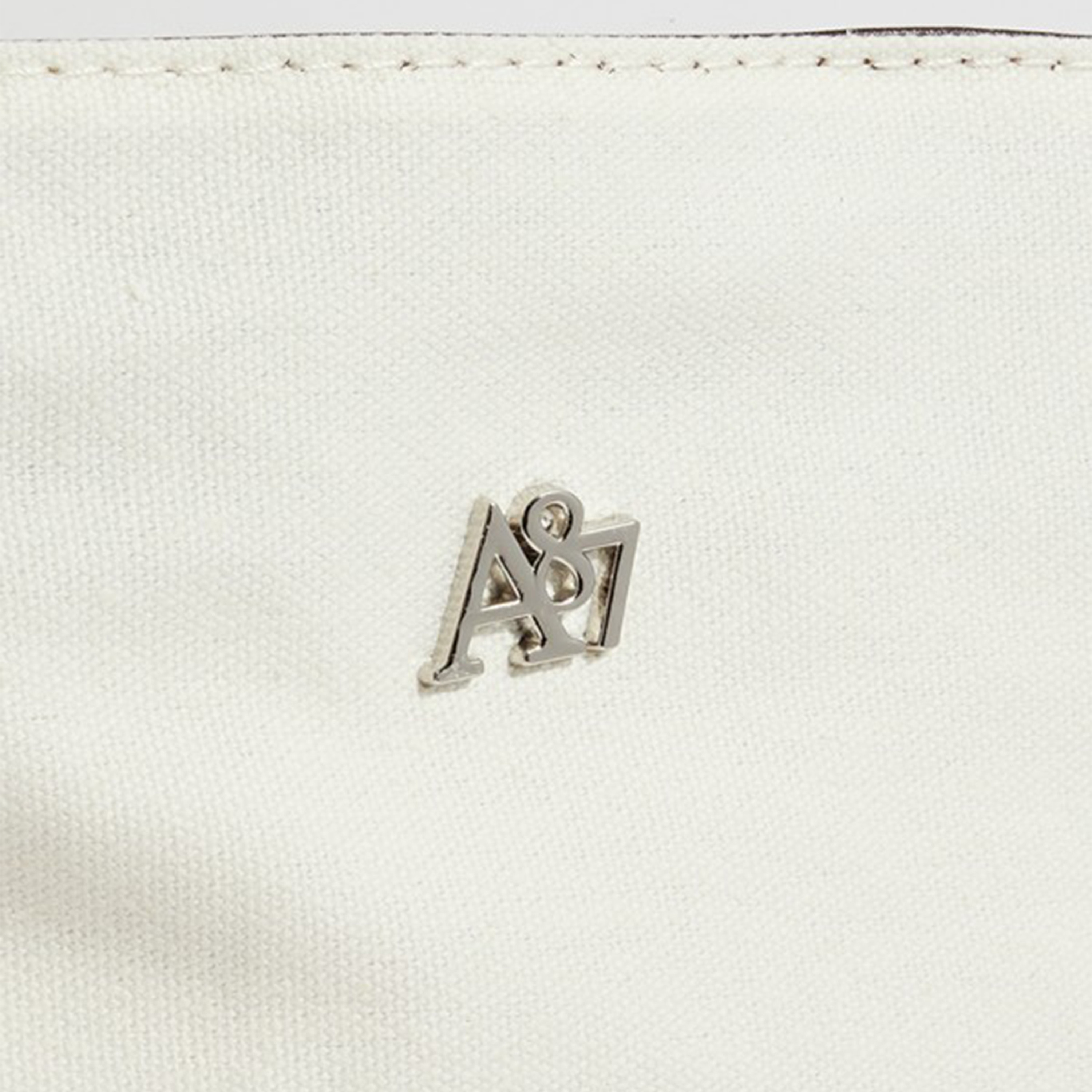 أيروبوستال شنطة كتف لون اسود بحزام وشعار معدني-women-bagsandwallets-handbags-image-7