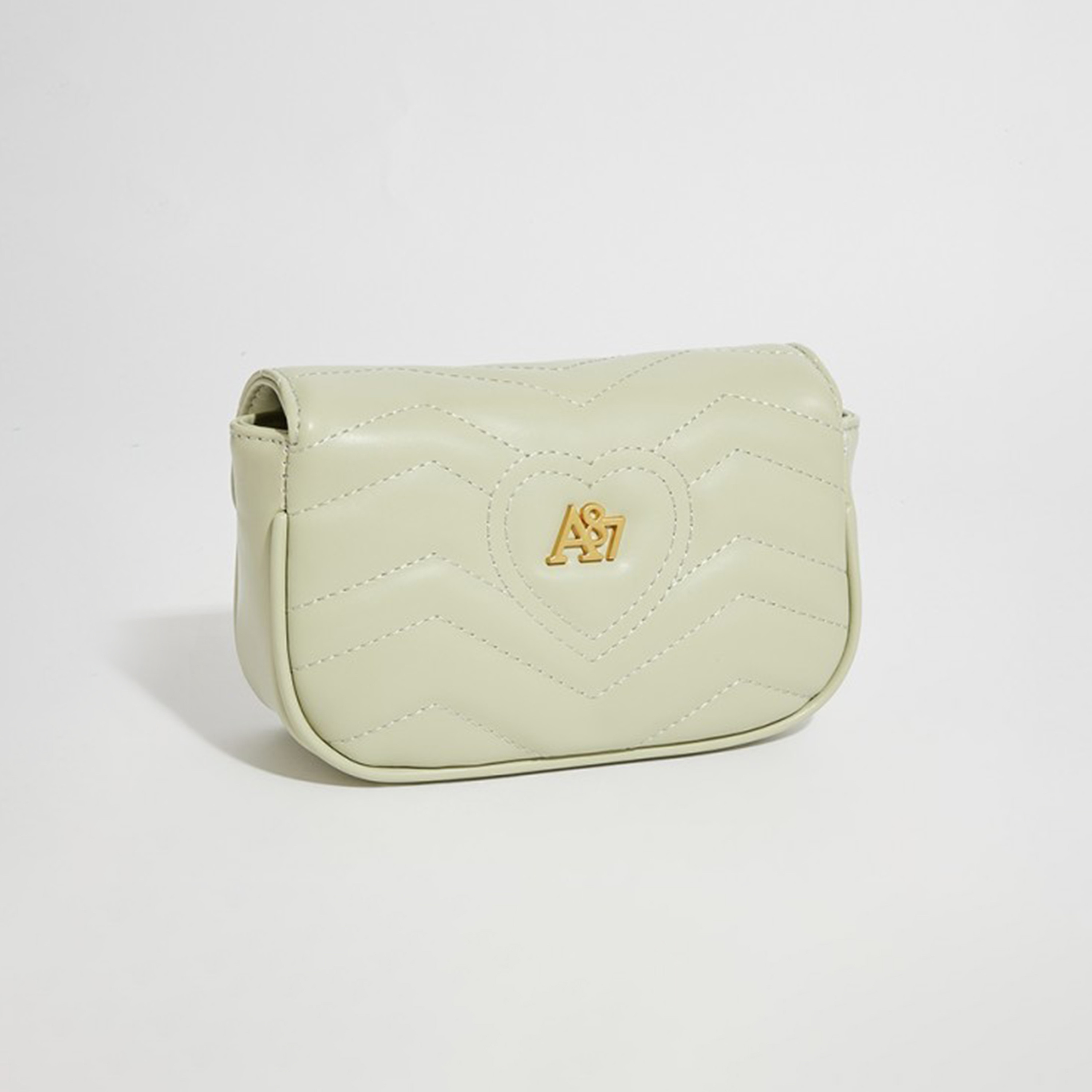 أيروبوستال شنطة كروس لون أخضر بحزام سلسلة وشعار معدني وقفل بلاستيكي-women-bagsandwallets-handbags-image-2