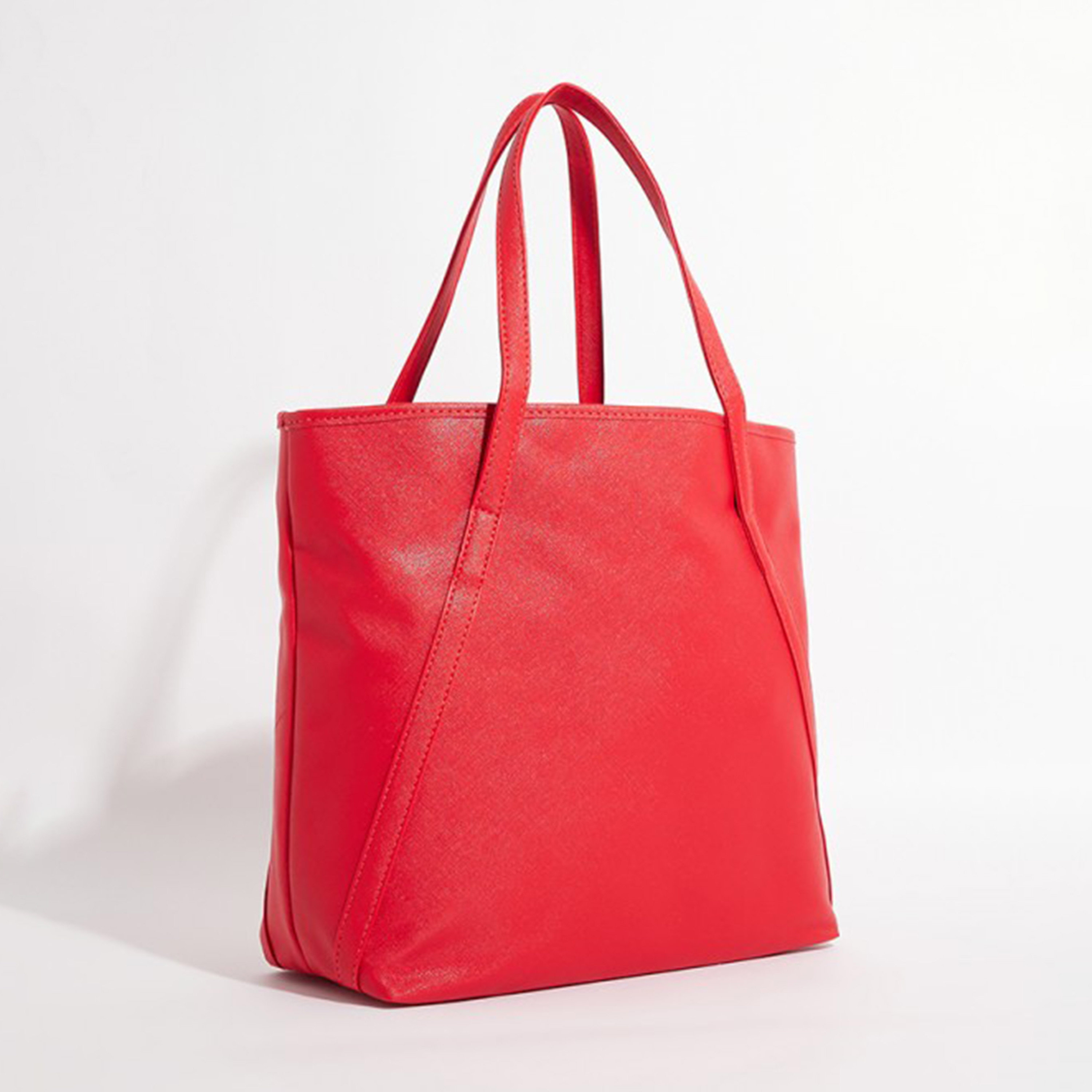 أيروبوستال شنطة كتف أحمر بني بشعار معدني-women-bagsandwallets-handbags-image-2