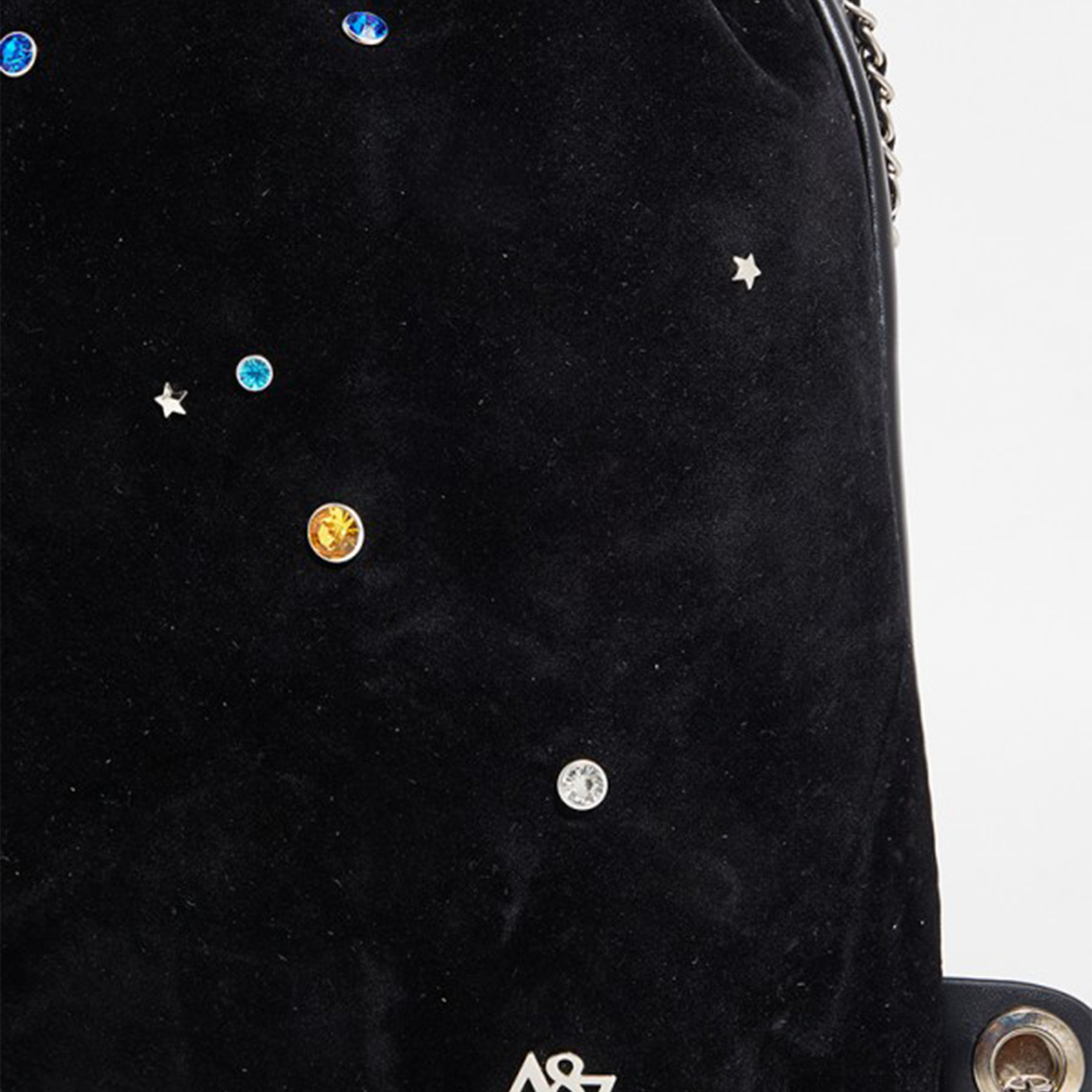 Aeropostale Textured Backpack Black with Adjustable Strap and Embelished Design-women-bagsandwallets-backpacks-image-4