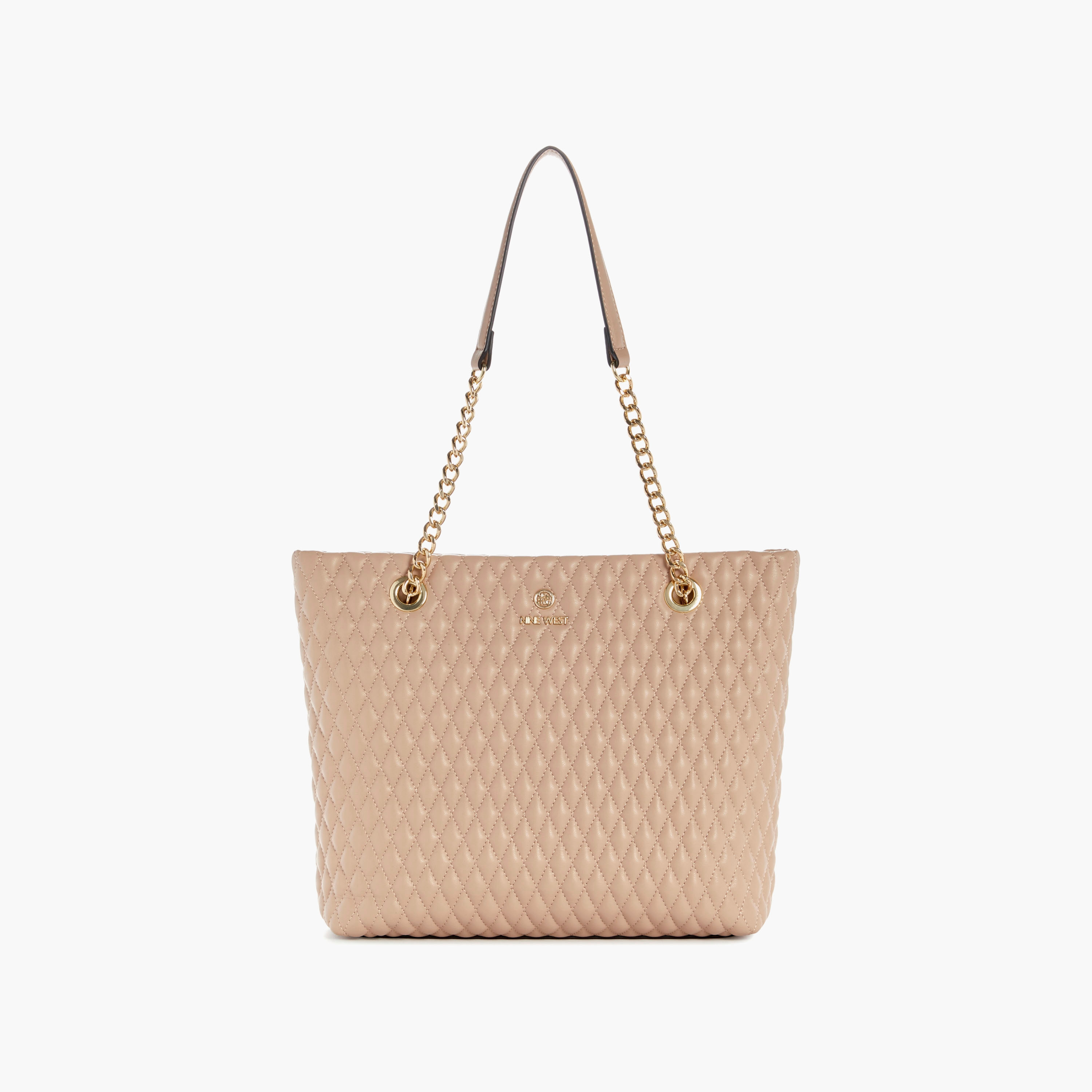 Nine West Caelia Quilted Shoulder Bag with Shoulder Chain Strap-women-bagsandwallets-handbags-image-1