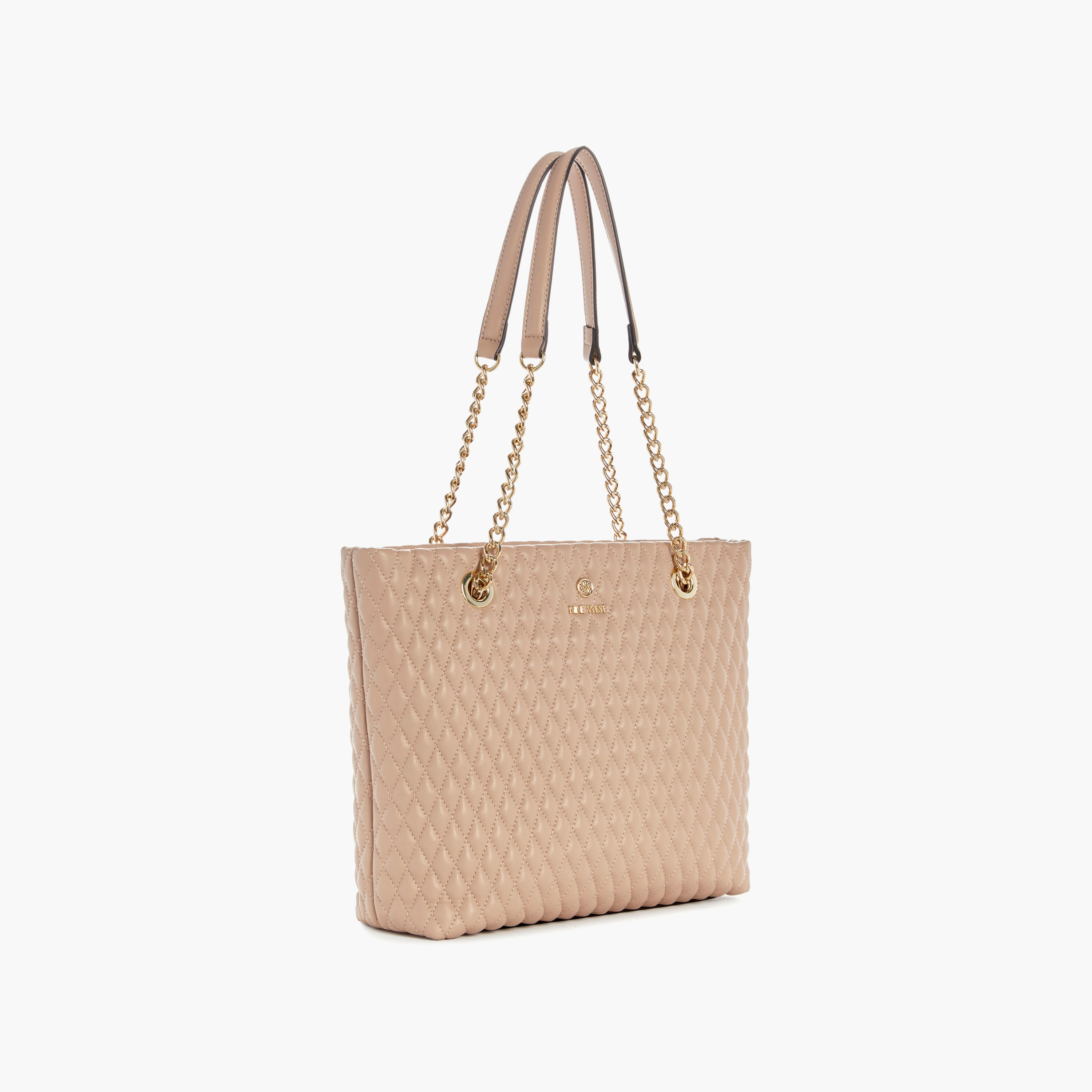 Nine West Caelia Quilted Shoulder Bag with Shoulder Chain Strap-women-bagsandwallets-handbags-image-2