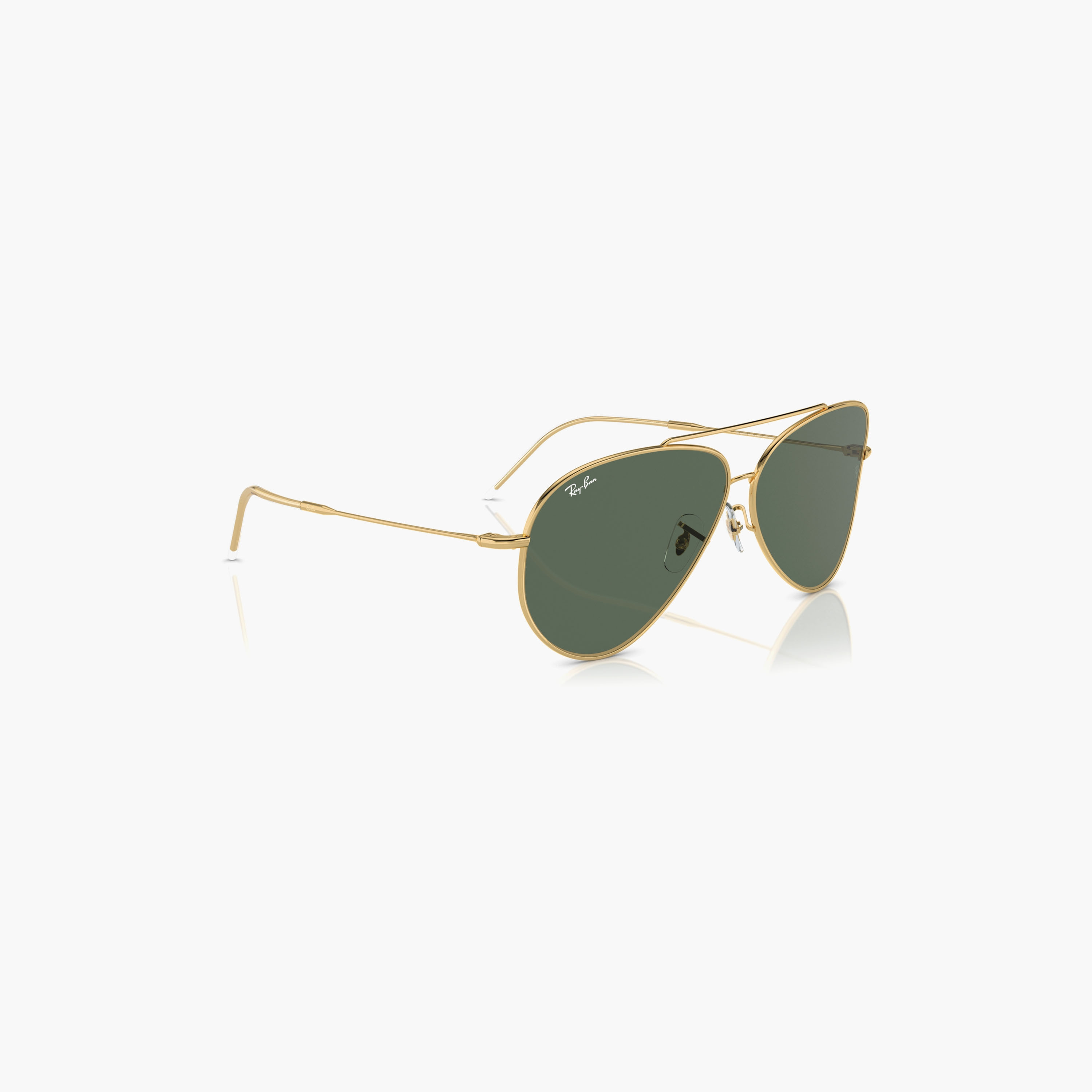 Ray-Ban Reverse Dark Green Lens 59 MM Aviator Sunglasses | 0RBR0101S-men-sunglasses-image-3