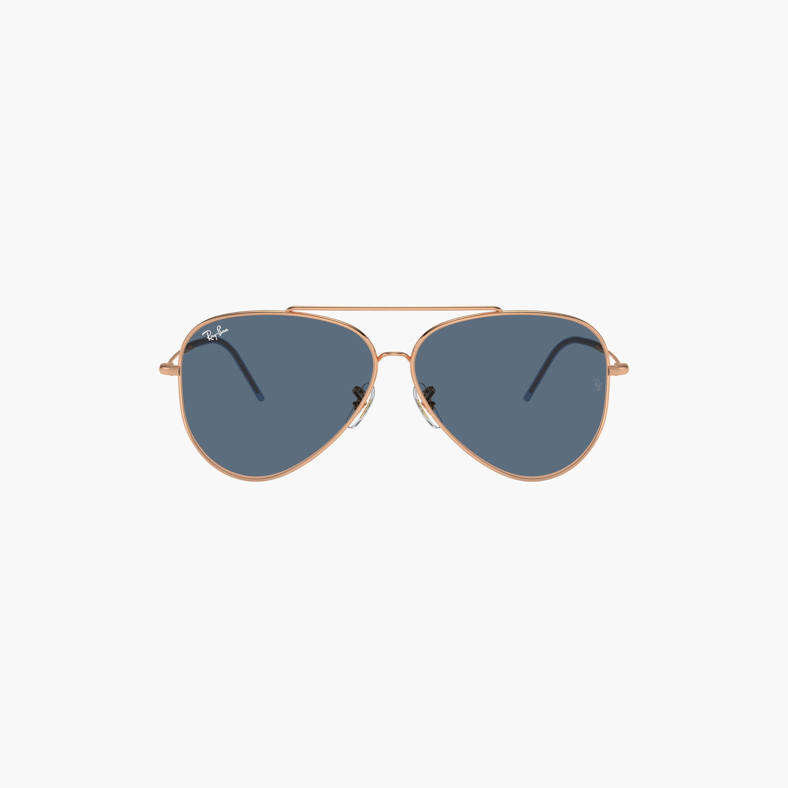 Ray-Ban Reverse Unisex Dark Blue Lens 59 MM Aviator Sunglasses | 0RBR0101S-men-sunglasses-image-4