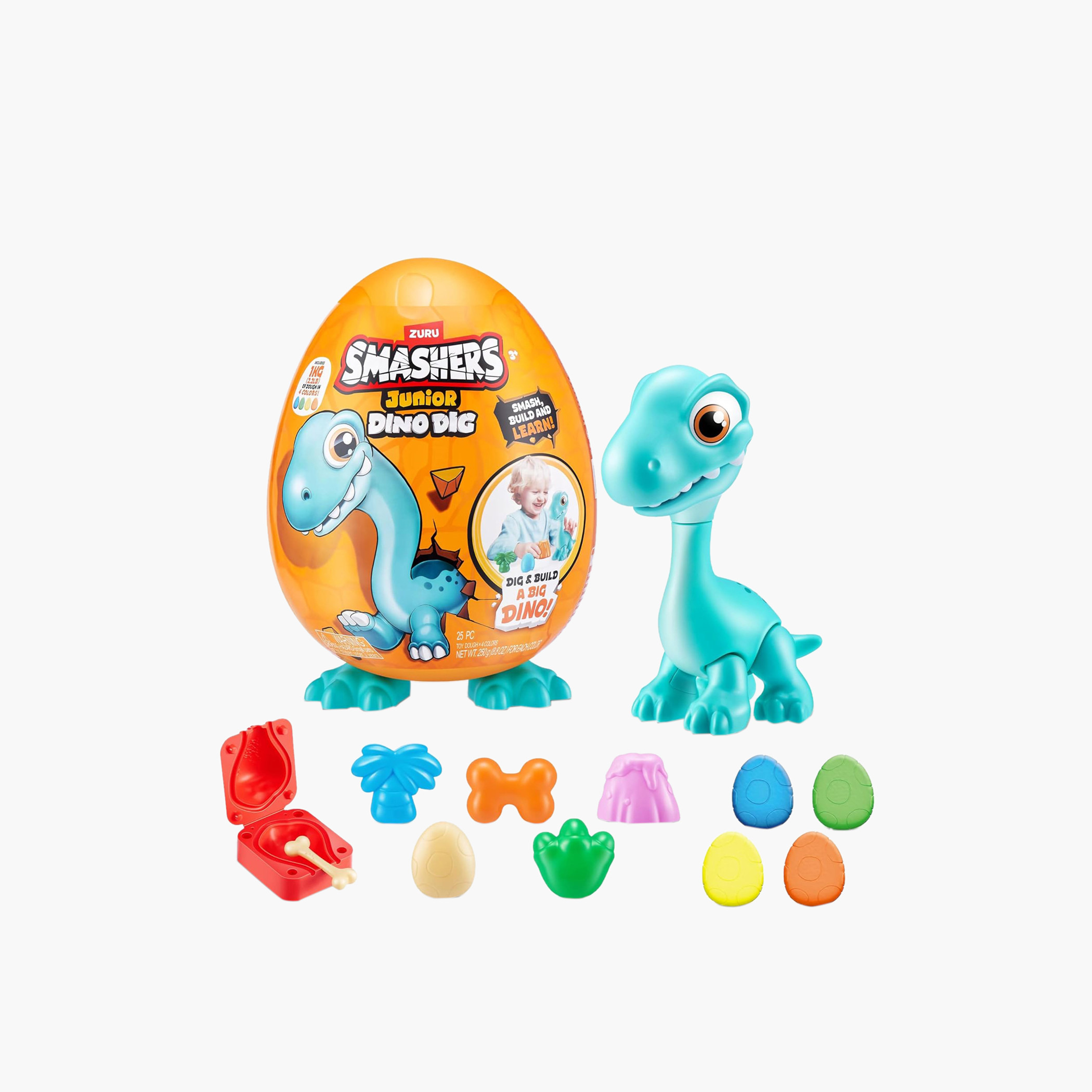ZURU Smashers Dino Dig Egg Toy Set-toys-noveltyandcollectibles-collectibles-image-2