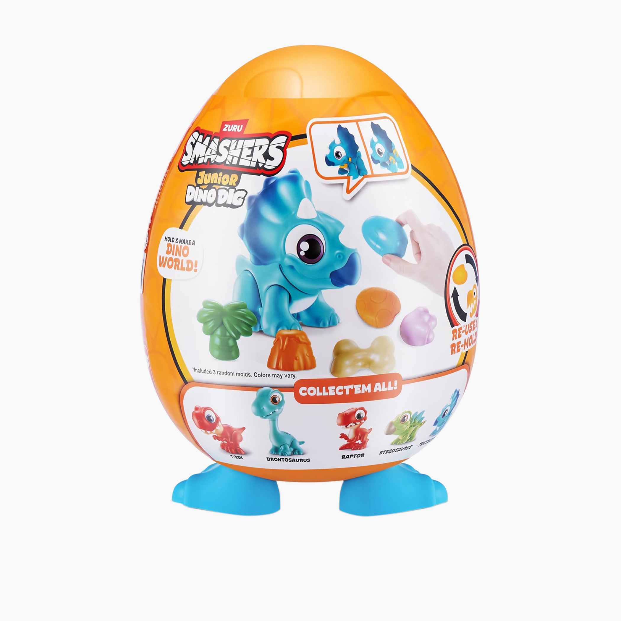 ZURU Smashers Assorted Junior Dino Dig Toy Egg-toys-noveltyandcollectibles-collectibles-image-1