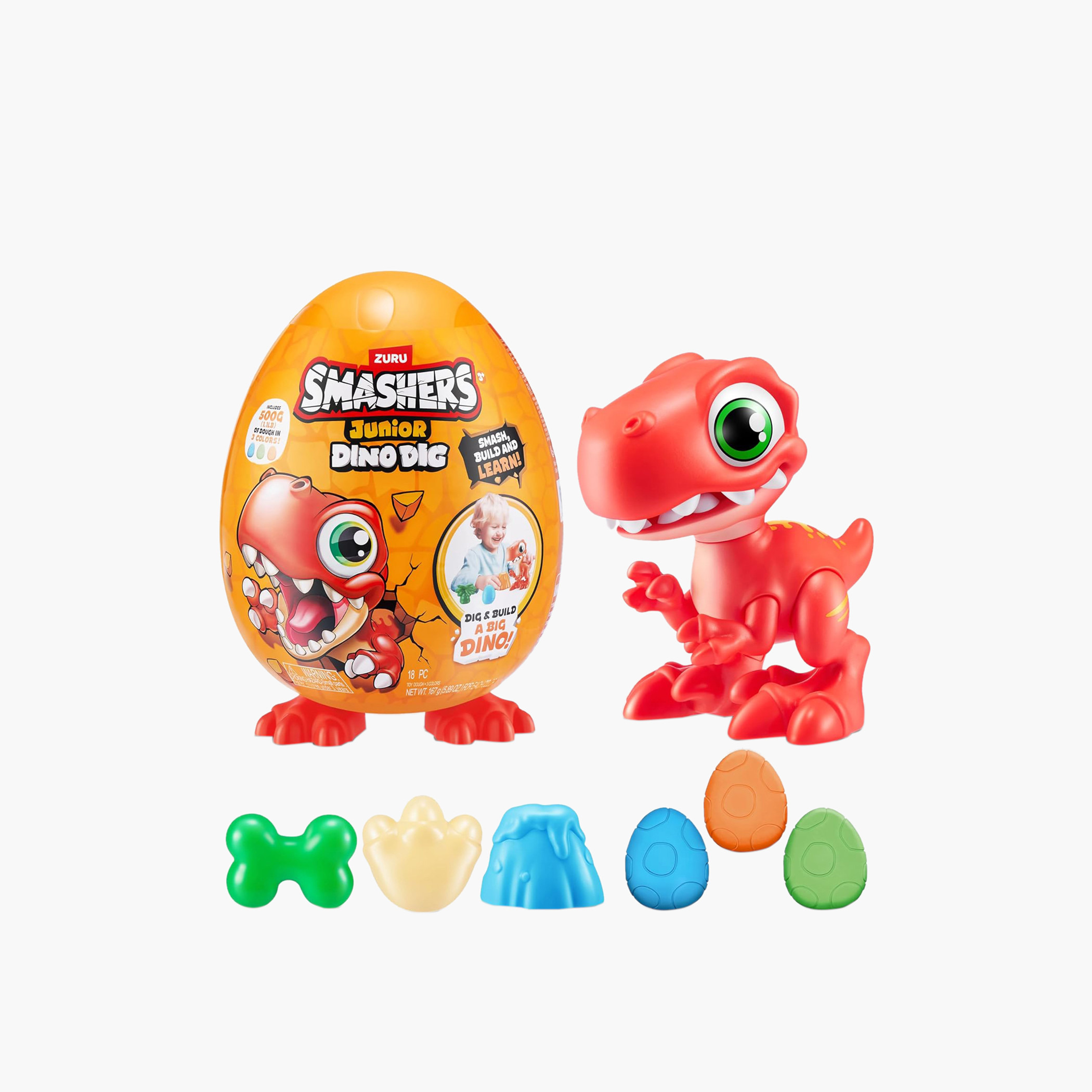 ZURU Smashers Assorted Junior Dino Dig Toy Egg-toys-noveltyandcollectibles-collectibles-image-3