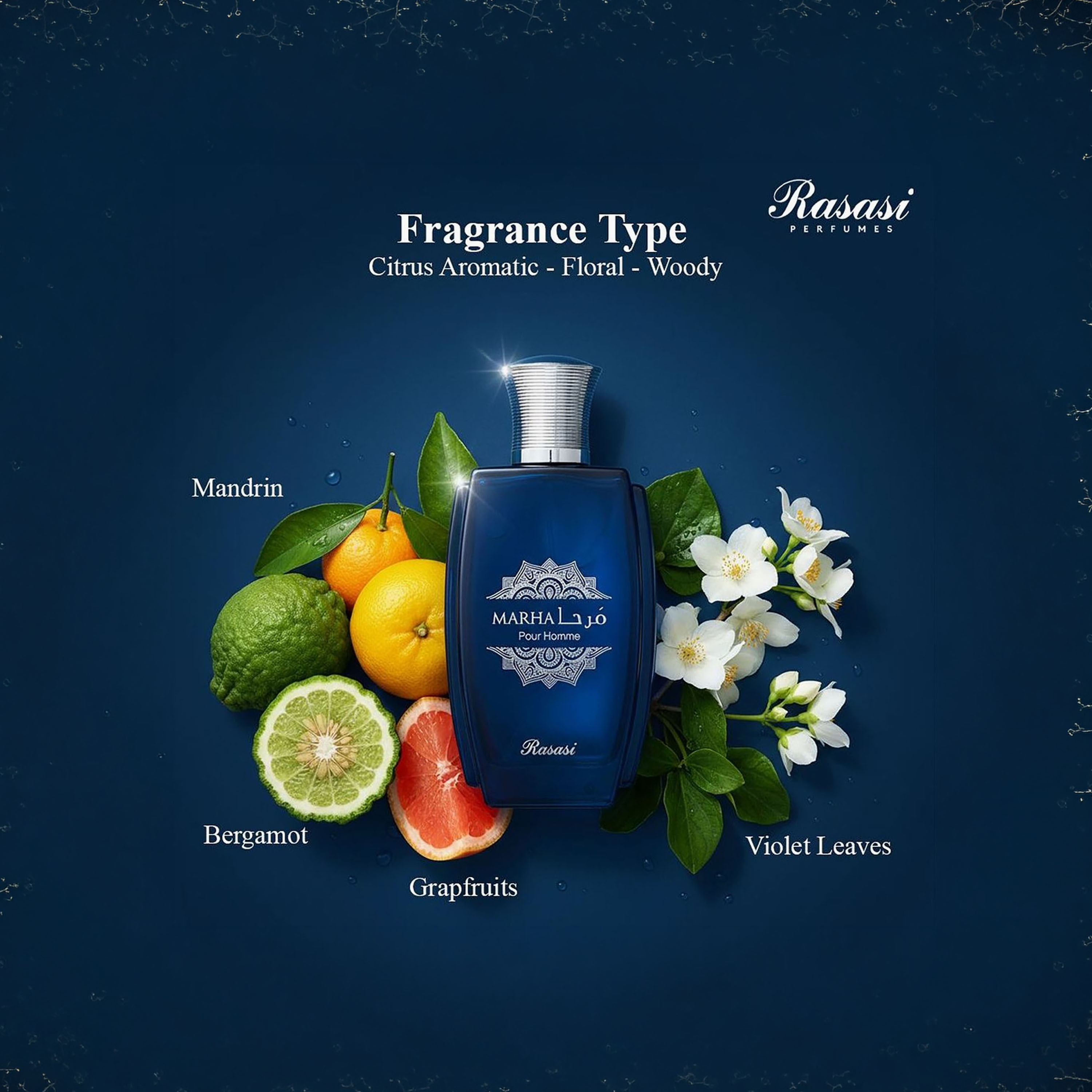 Rasasi Marha Pour Homme Eau De Parfum For Men 100 Ml-beautyandpersonalcare-fragrance-men-image-3