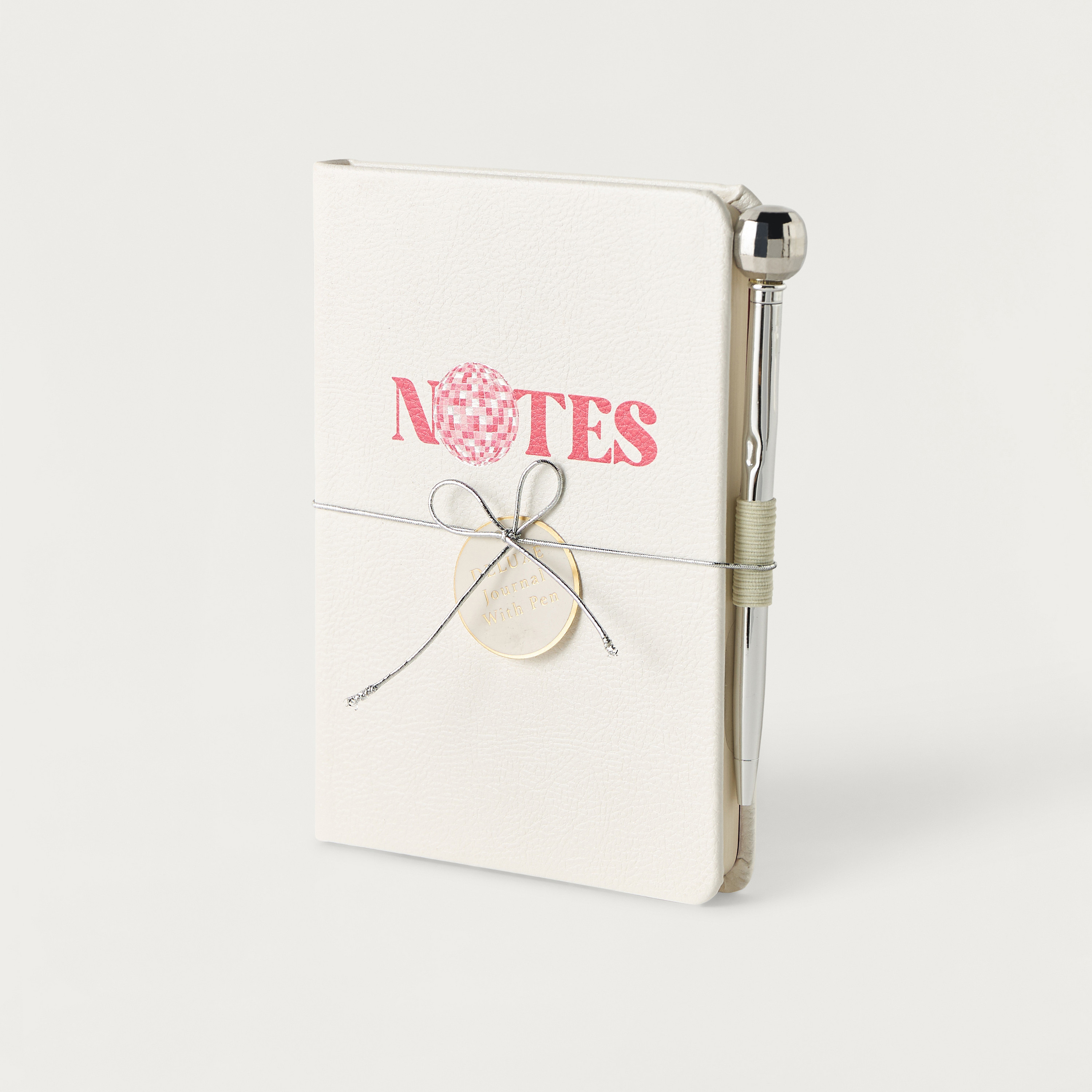 Disco Ball Print Journal with Pen-school-stationery-planners-image-1