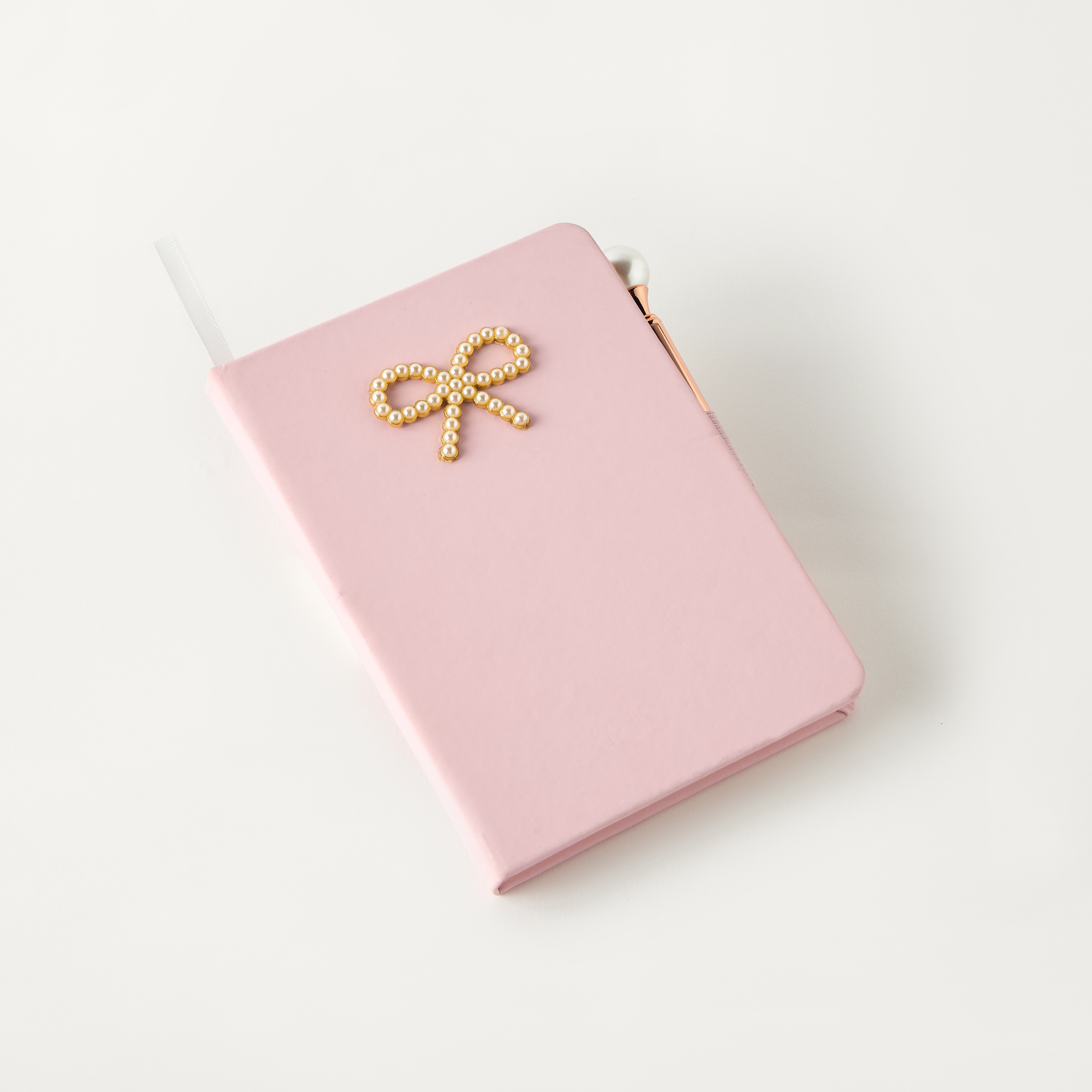 Pearl Embellished Journal with Pen-school-stationery-planners-image-2