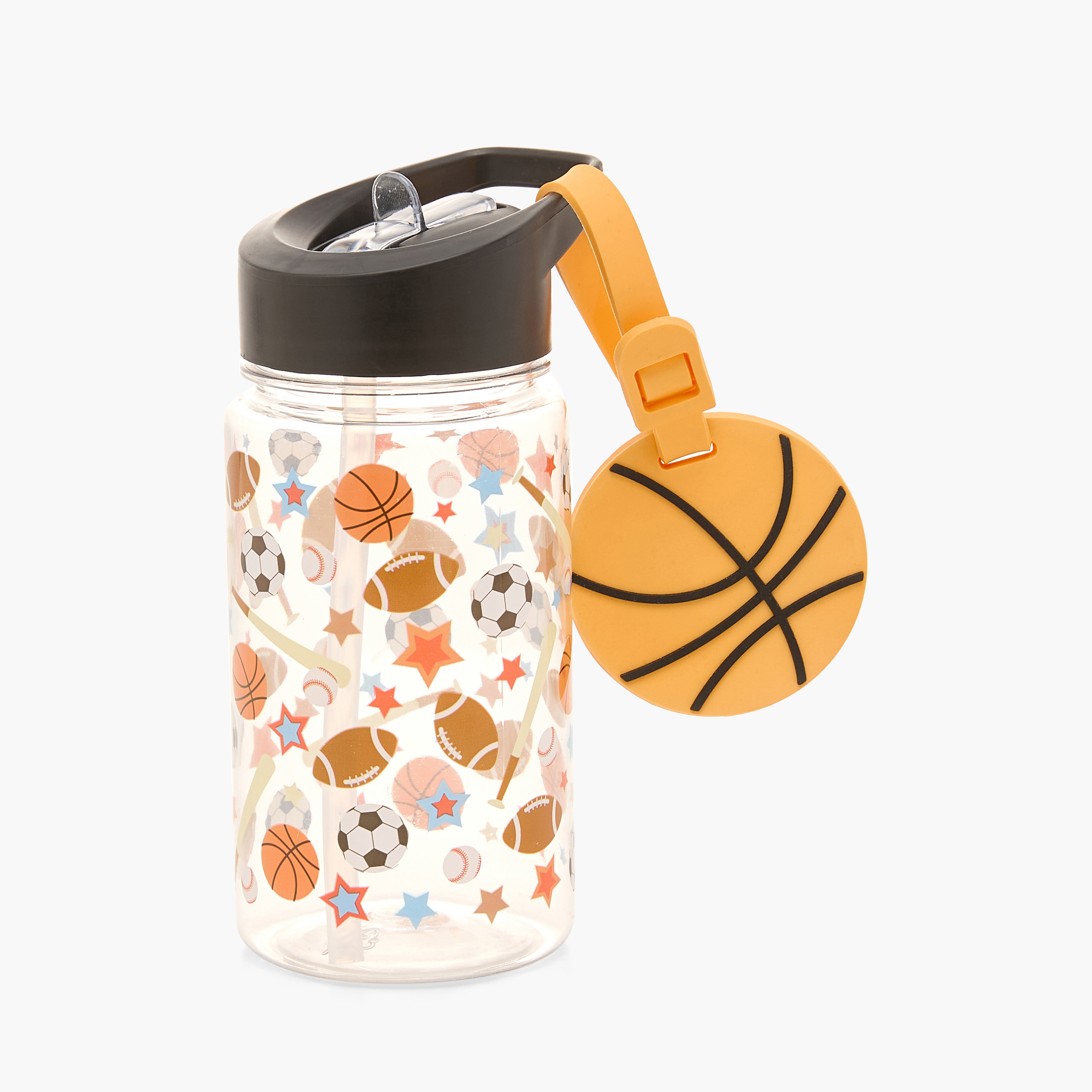 قارورة مياه بطبعات بألوان بطريق من مانا - 426 مل-school-waterbottles-image-1