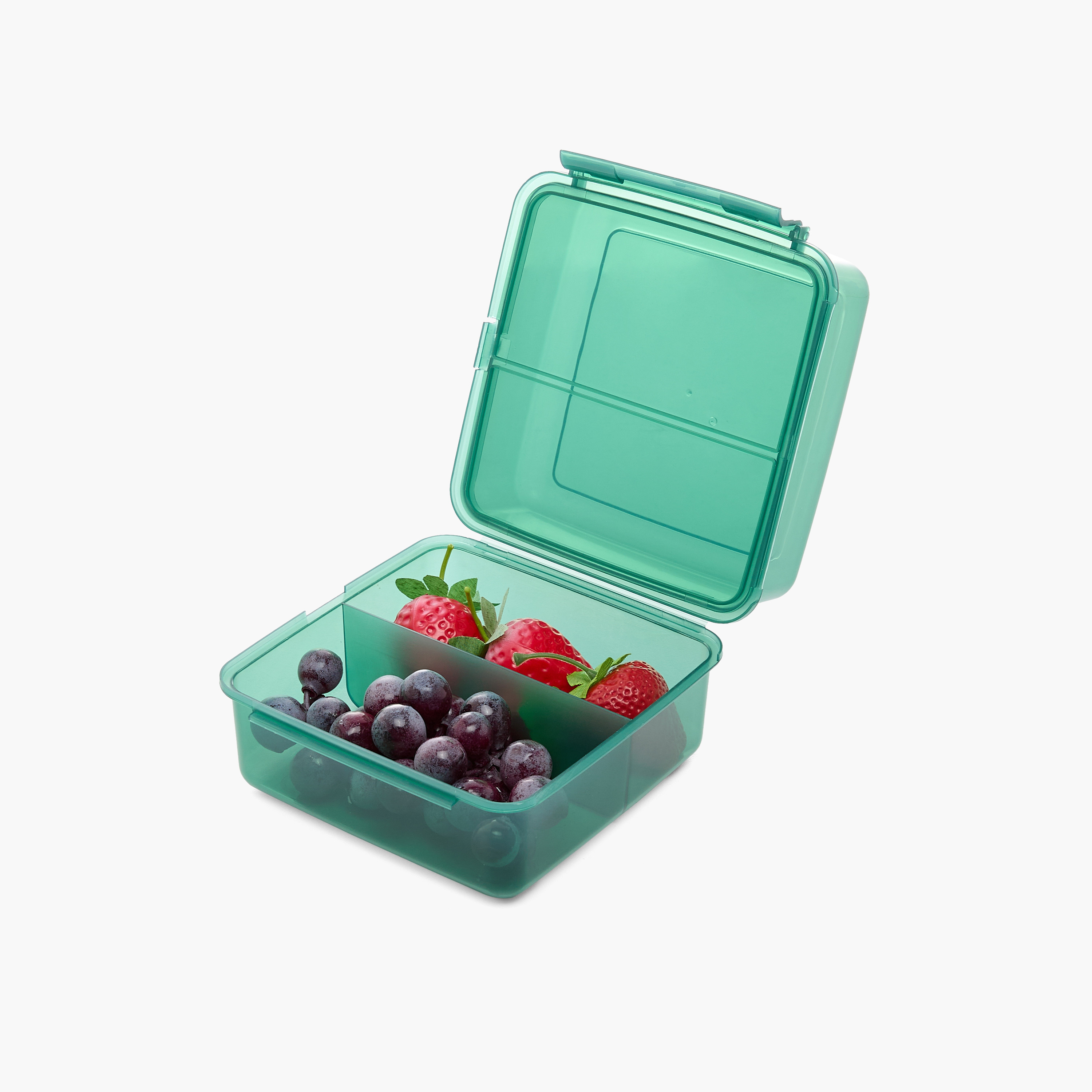 صندوق غداء سادة 3 أقسام بغطاء قفل بمشبك من كور هوم-school-lunchessentials-lunchboxes-image-7