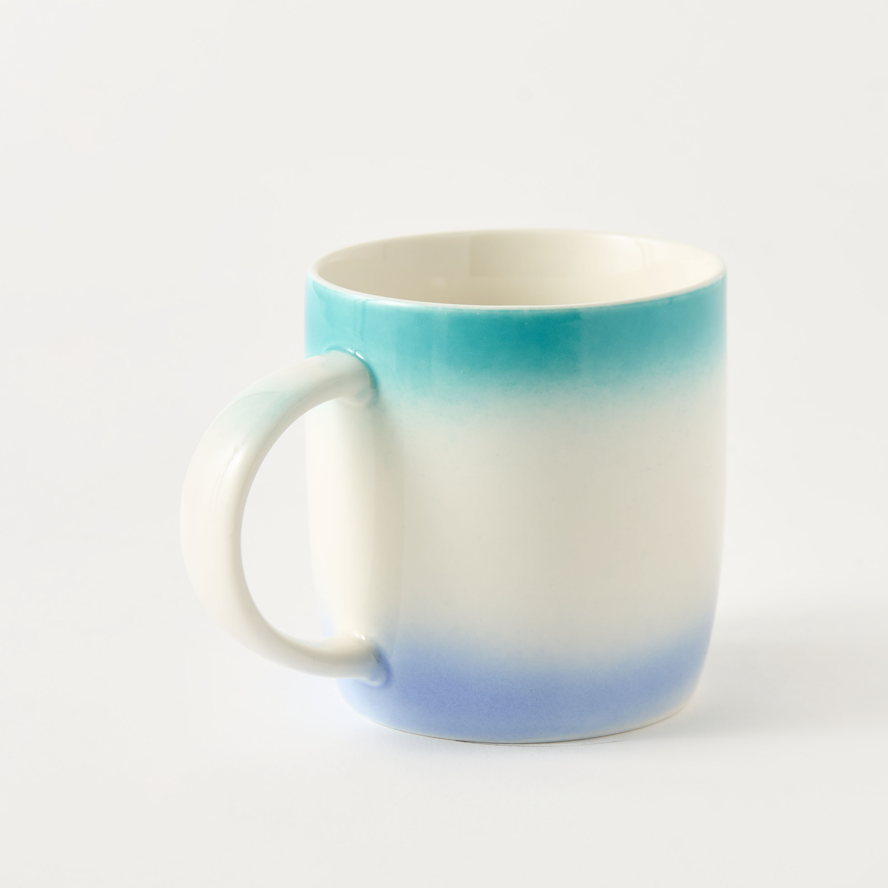 مج سيراميك بقوالب ملّونة وطبعات حرف إيه- 360 مل-household-dining-teaandcoffee-mugsandcups-image-1