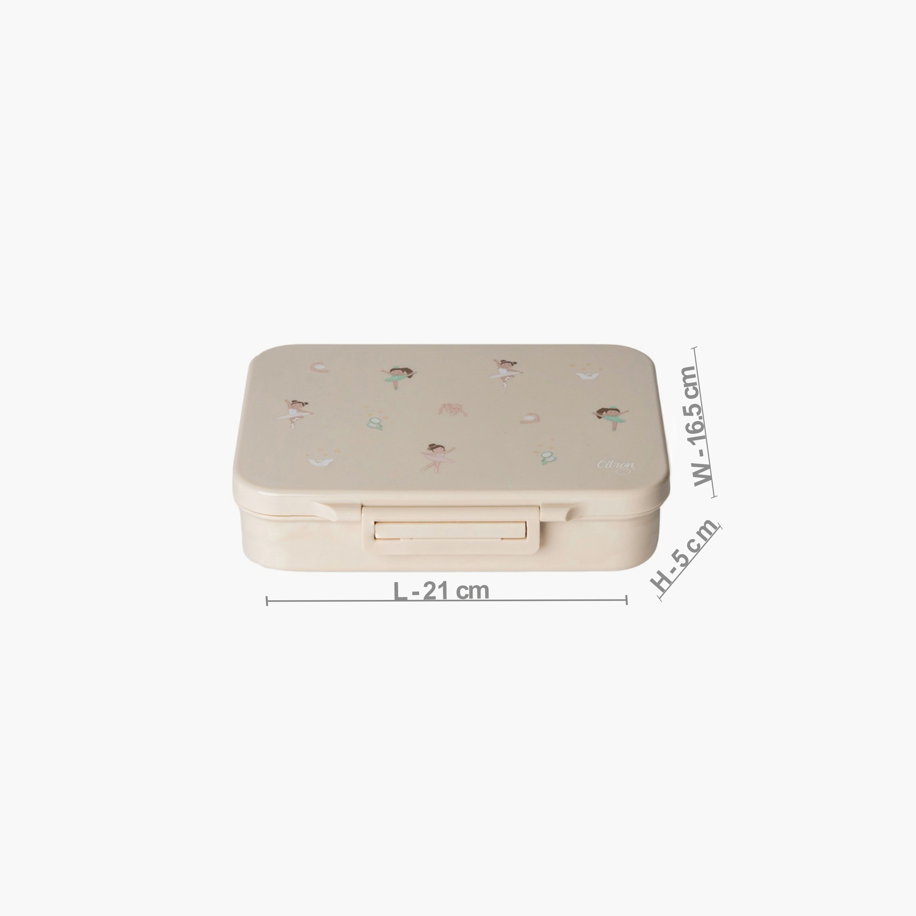 Citron Unicorn Print Sectioned Lunch Box with Clip Lock Lid6 -Month Warranty-promo_LS20_OMN-image-4