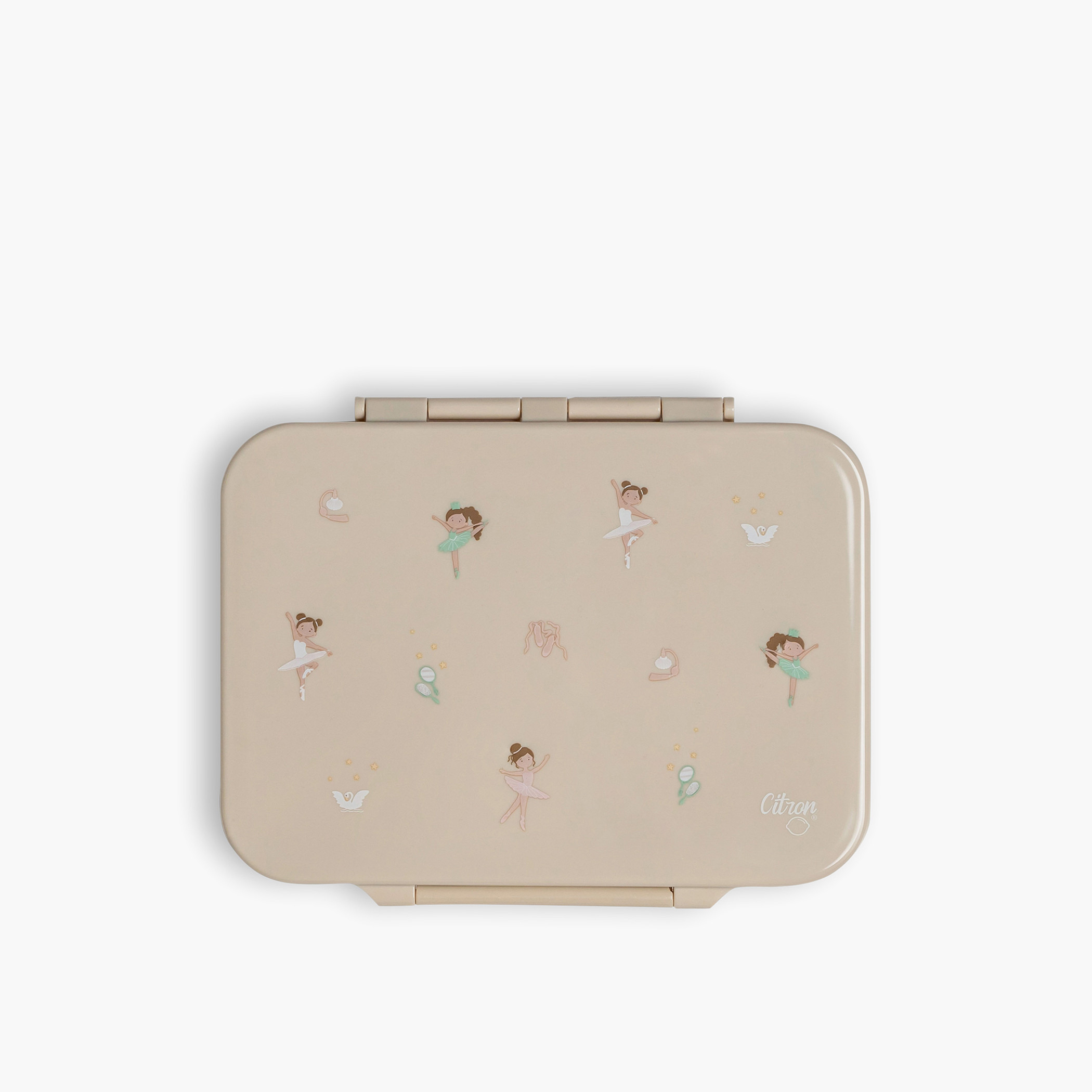 Citron Unicorn Print Sectioned Lunch Box with Clip Lock Lid6 -Month Warranty-promo_LS20_OMN-image-1