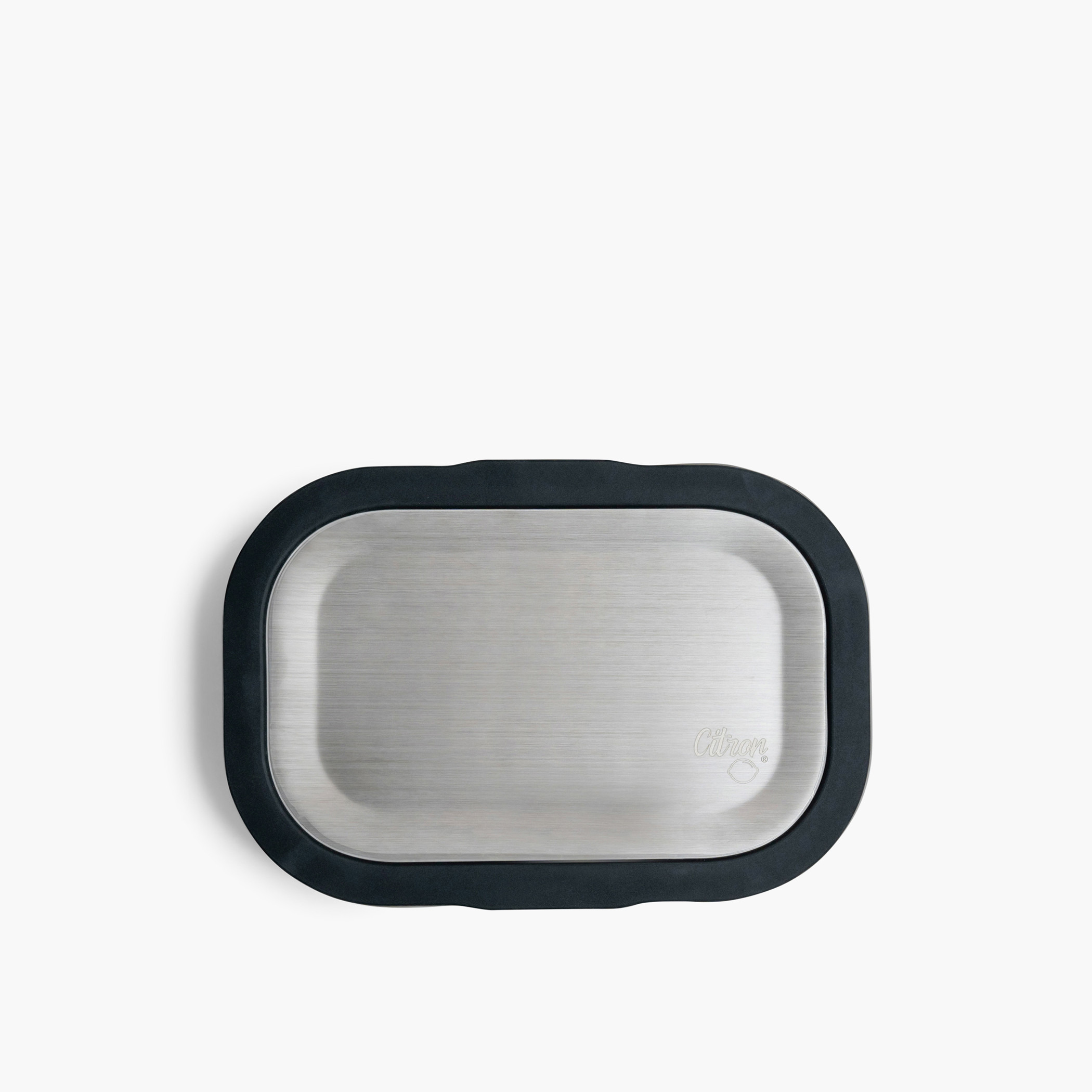 Citron Solid Lunch Box with Clip Lock Closure-school-lunchessentials-lunchboxes-image-1