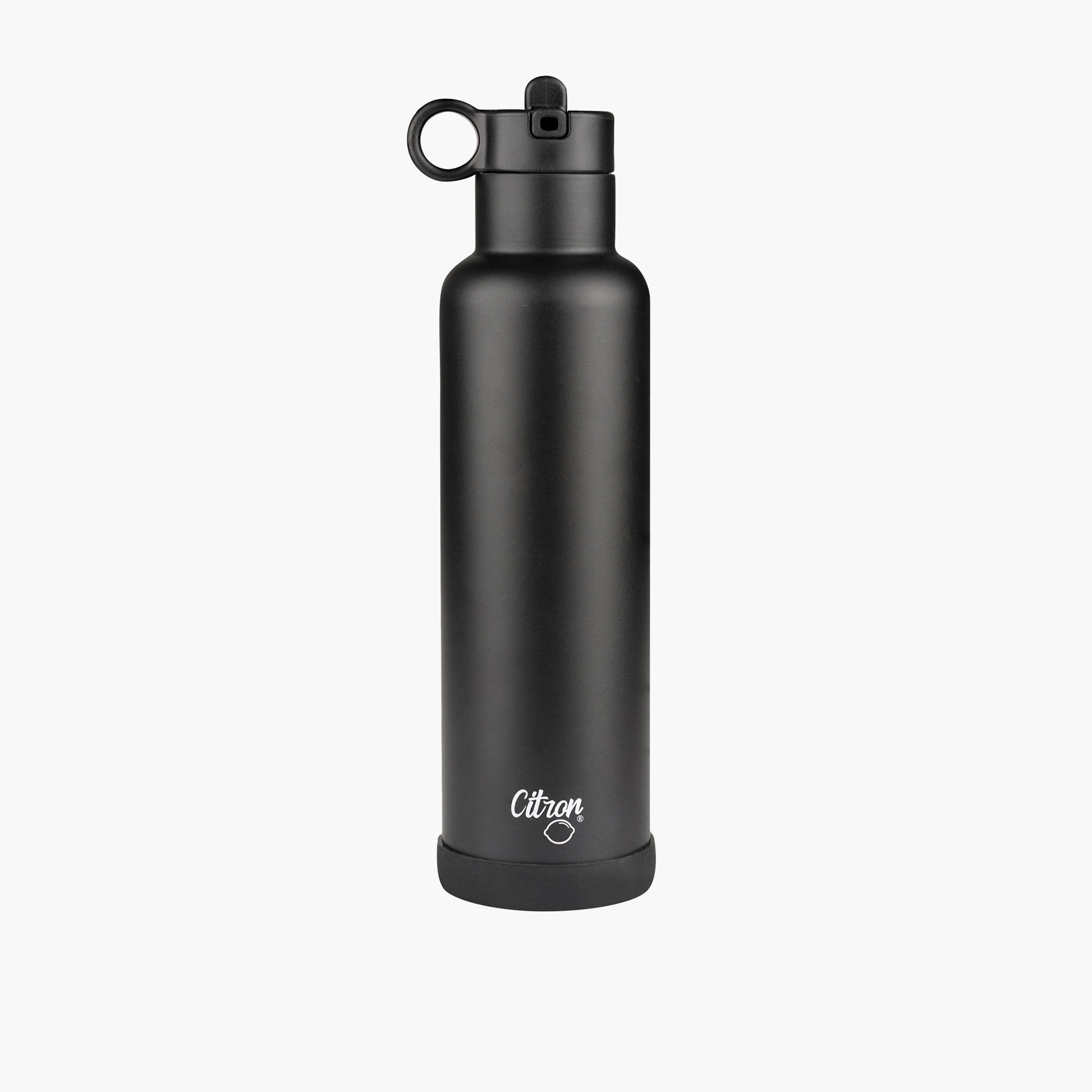Citron Solid Stainless Steel Water Bottle with Sipper and Vacuum Insulation – 750 ml-school-waterbottles-image-1