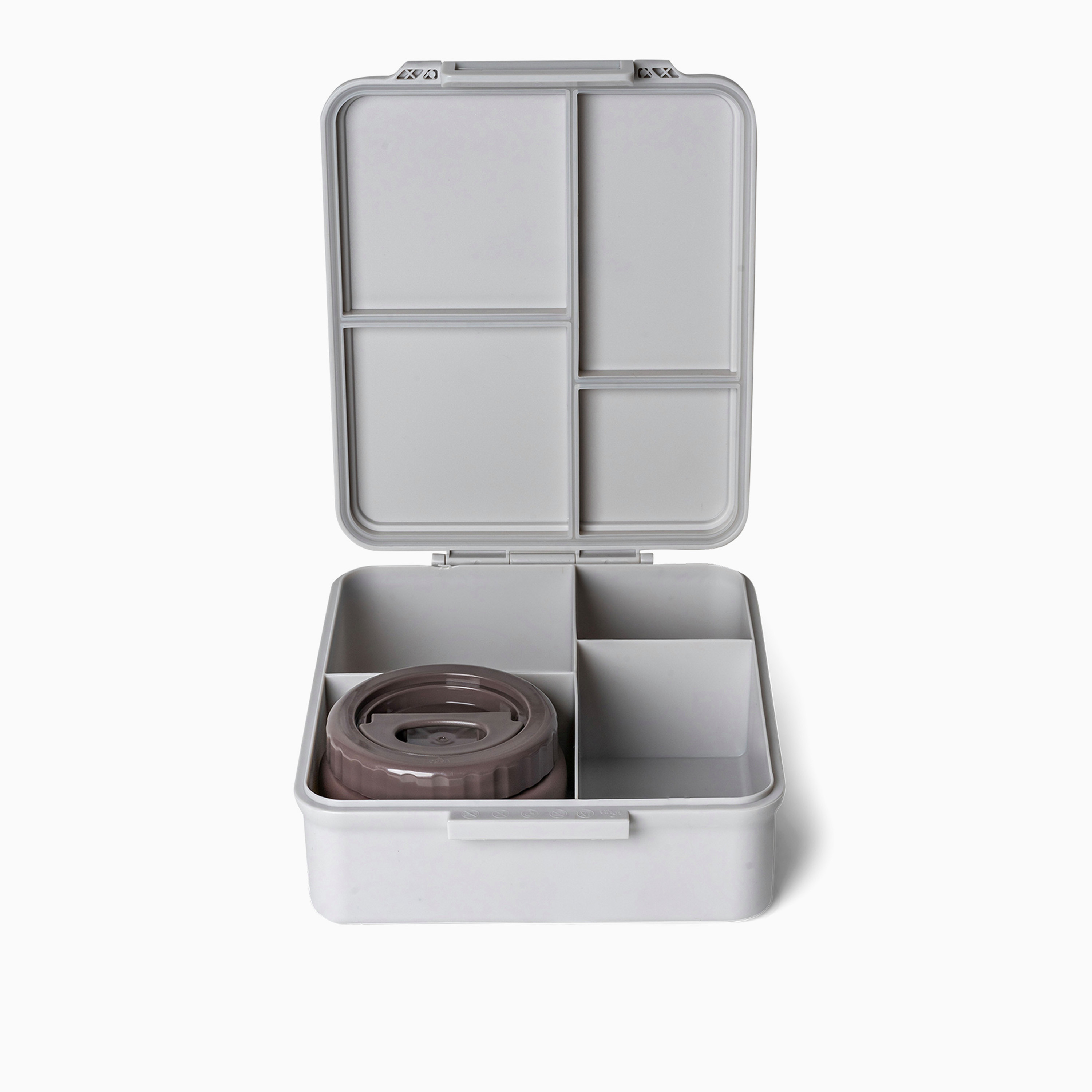 صندوق غداء مقسّم بغطاء بقفل مشبك وطبعات يونيكورن من سيترون - ضمان 6 أشهر-school-lunchessentials-lunchboxes-image-5