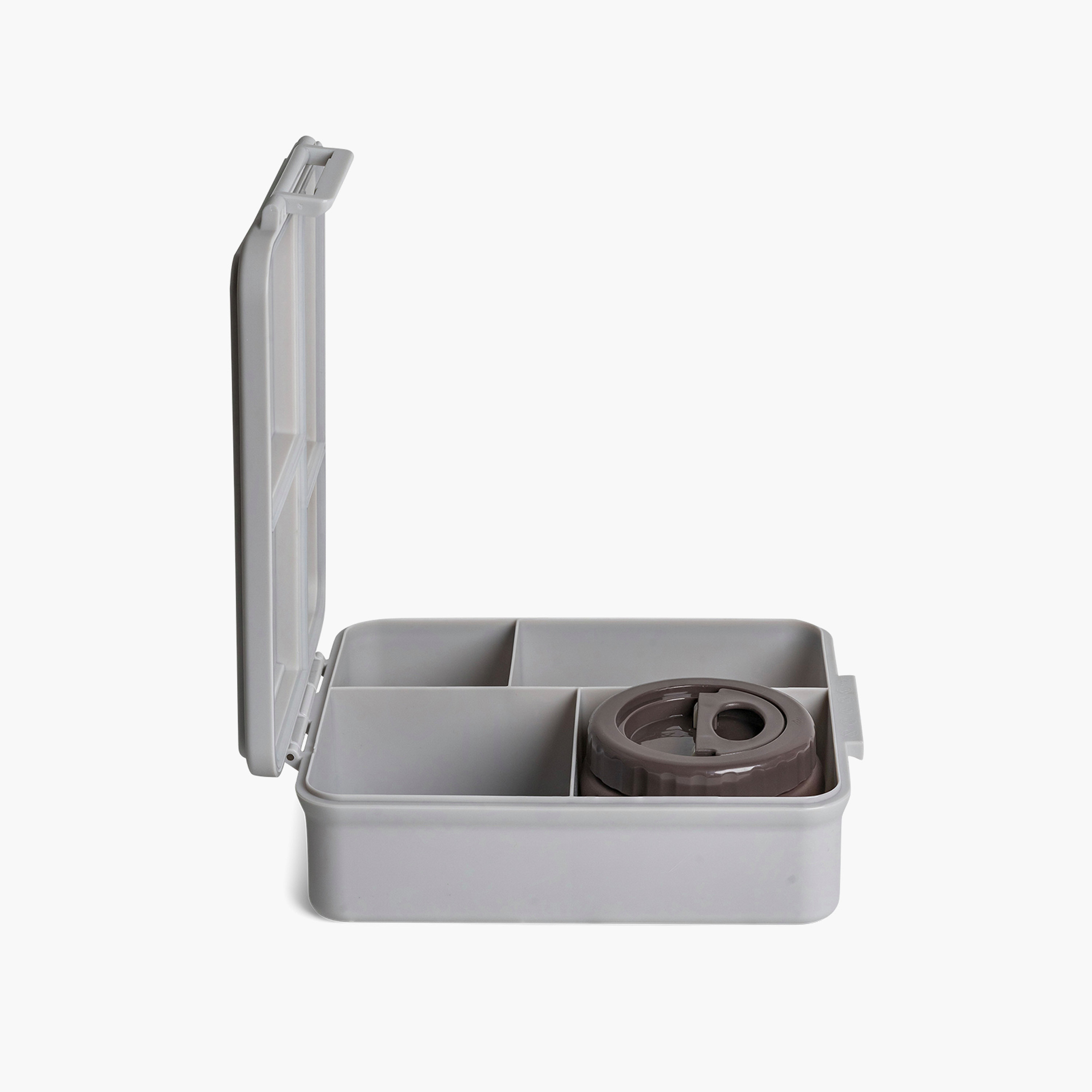 صندوق غداء مقسّم بغطاء بقفل مشبك وطبعات يونيكورن من سيترون - ضمان 6 أشهر-school-lunchessentials-lunchboxes-image-6