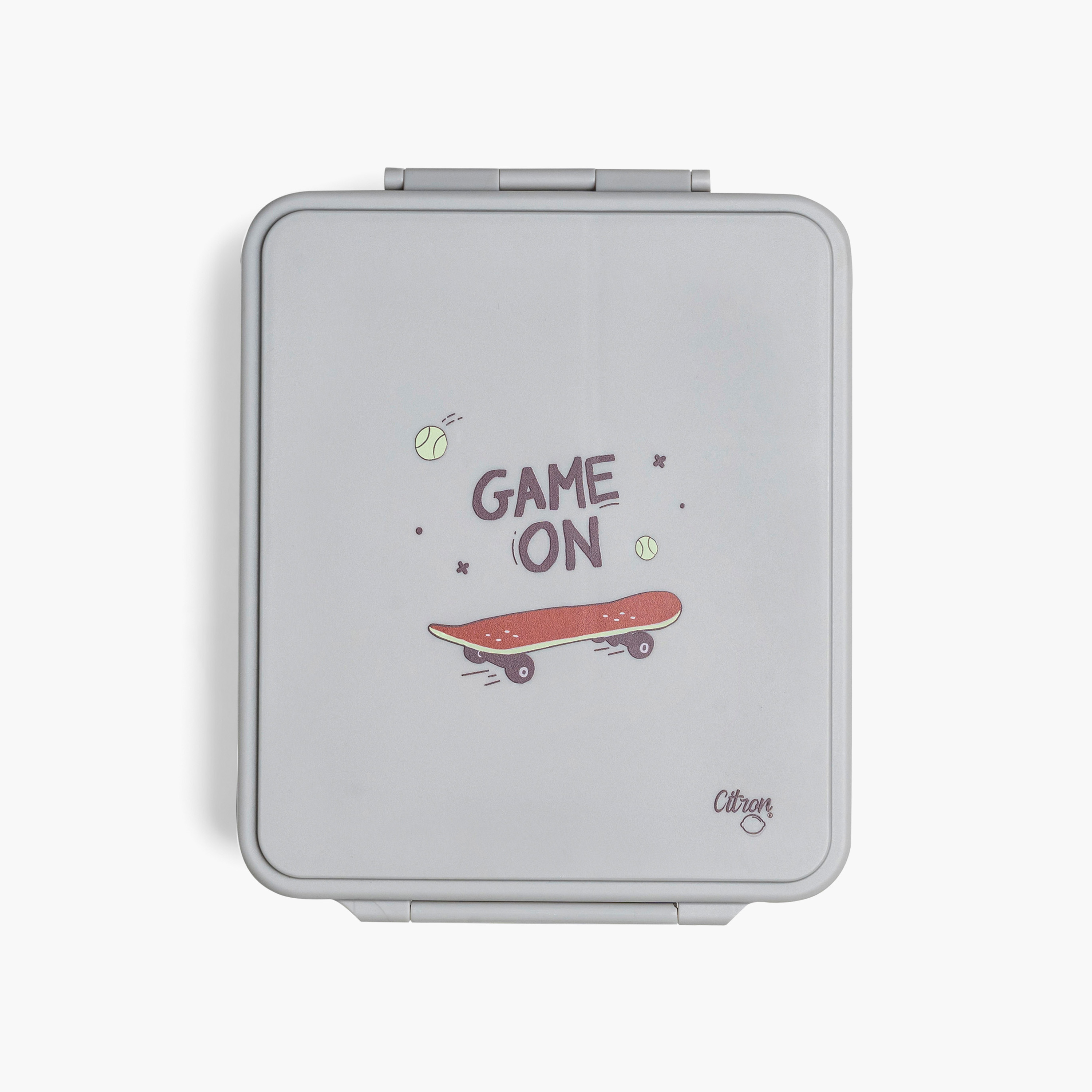 صندوق غداء مقسّم بغطاء بقفل مشبك وطبعات يونيكورن من سيترون - ضمان 6 أشهر-school-lunchessentials-lunchboxes-image-9