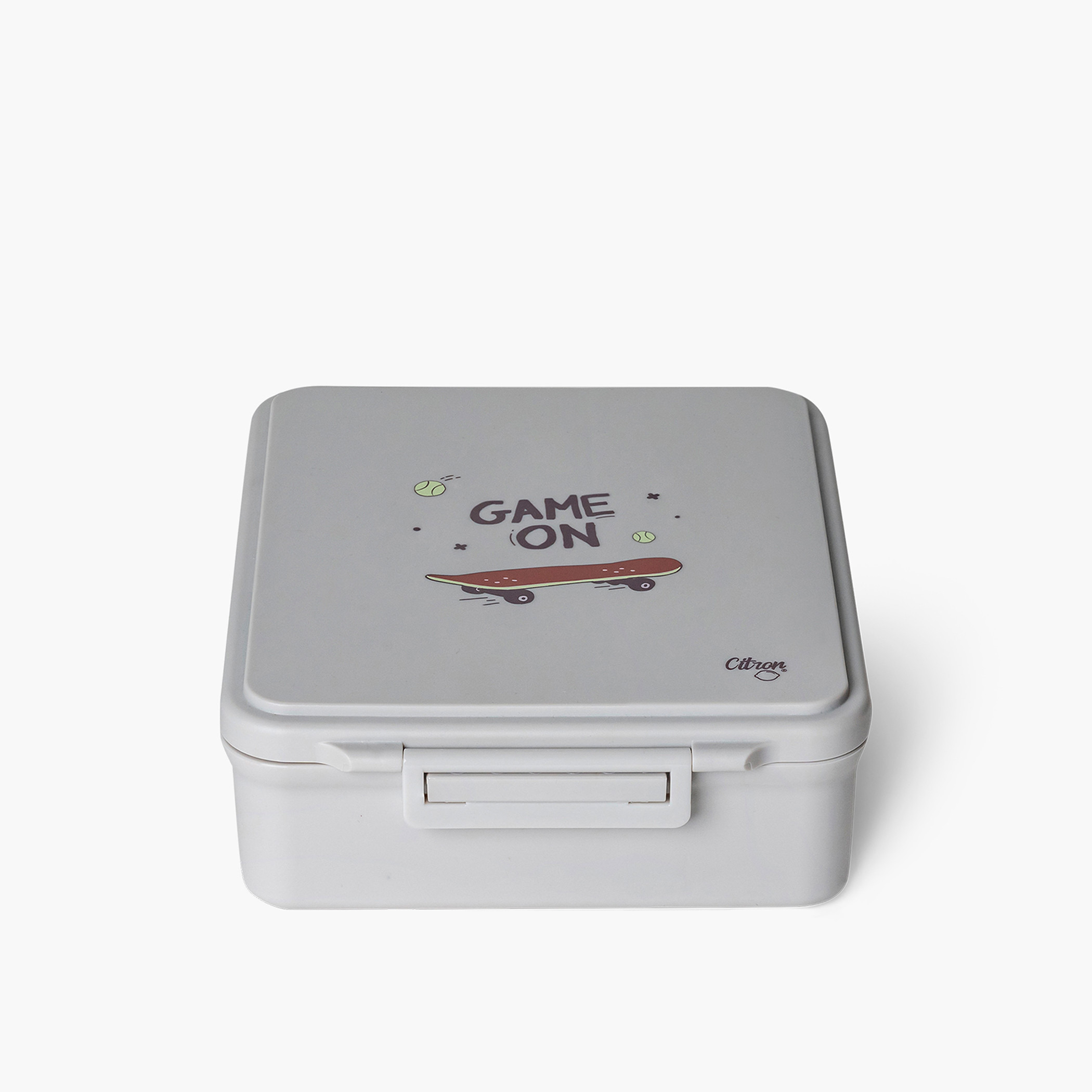 Citron Unicorn Print Sectioned Lunch Box with Clip Lock Lid6 -Month Warranty-school-lunchessentials-lunchboxes-image-6