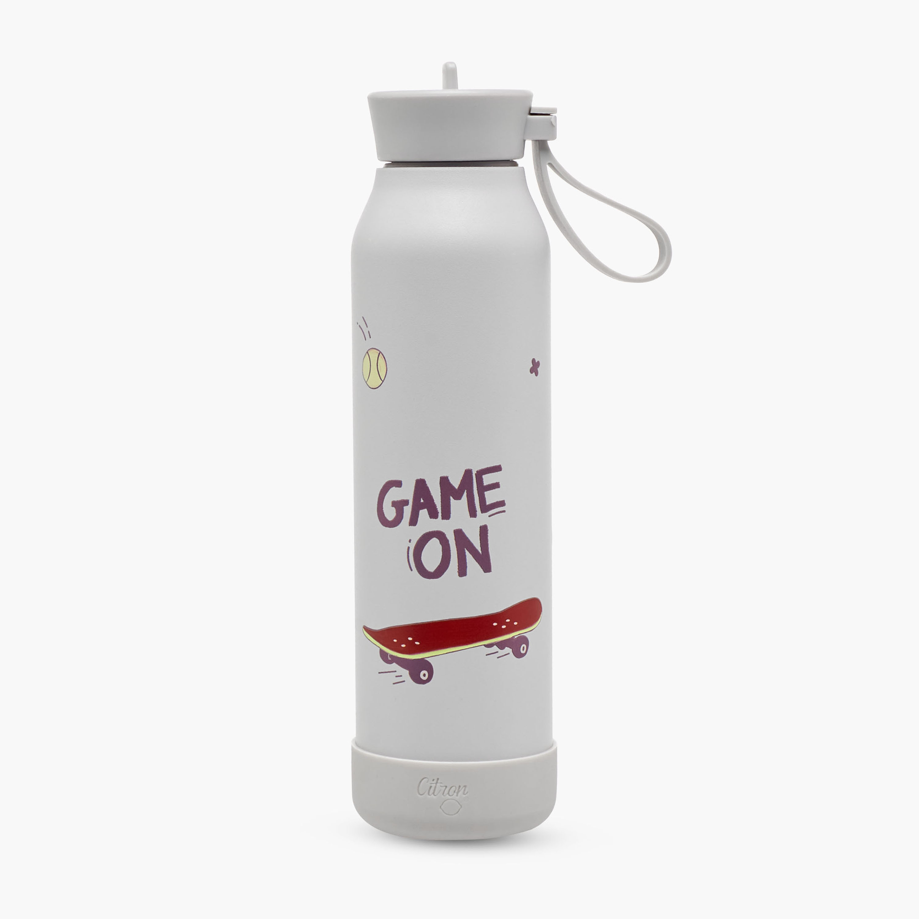 Citron Gaming Stainless Steel Water Bottle with Sipper and Vacuum Insulation -school-waterbottles-image-1