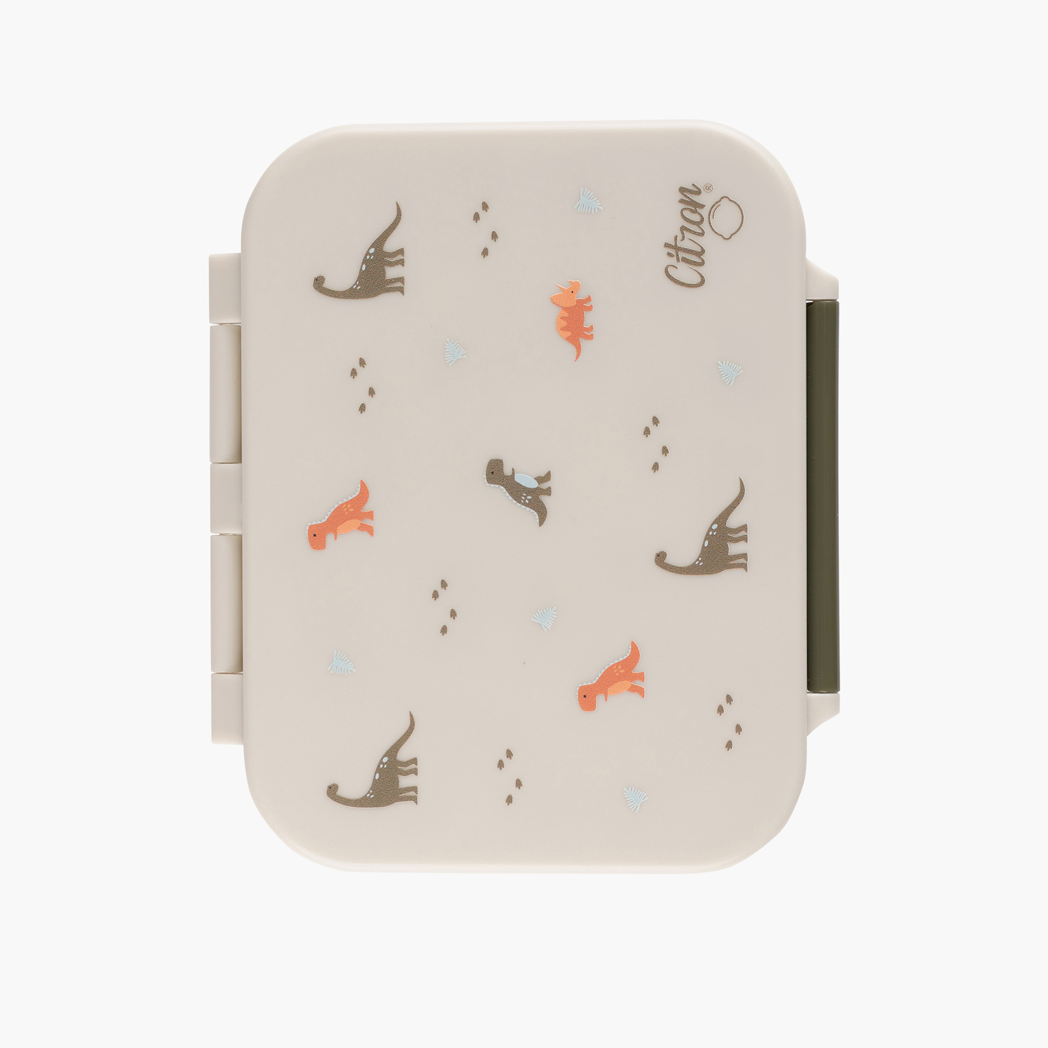 Citron Animal Print Lunch Box with Clip Lock-school-lunchessentials-lunchboxes-image-2