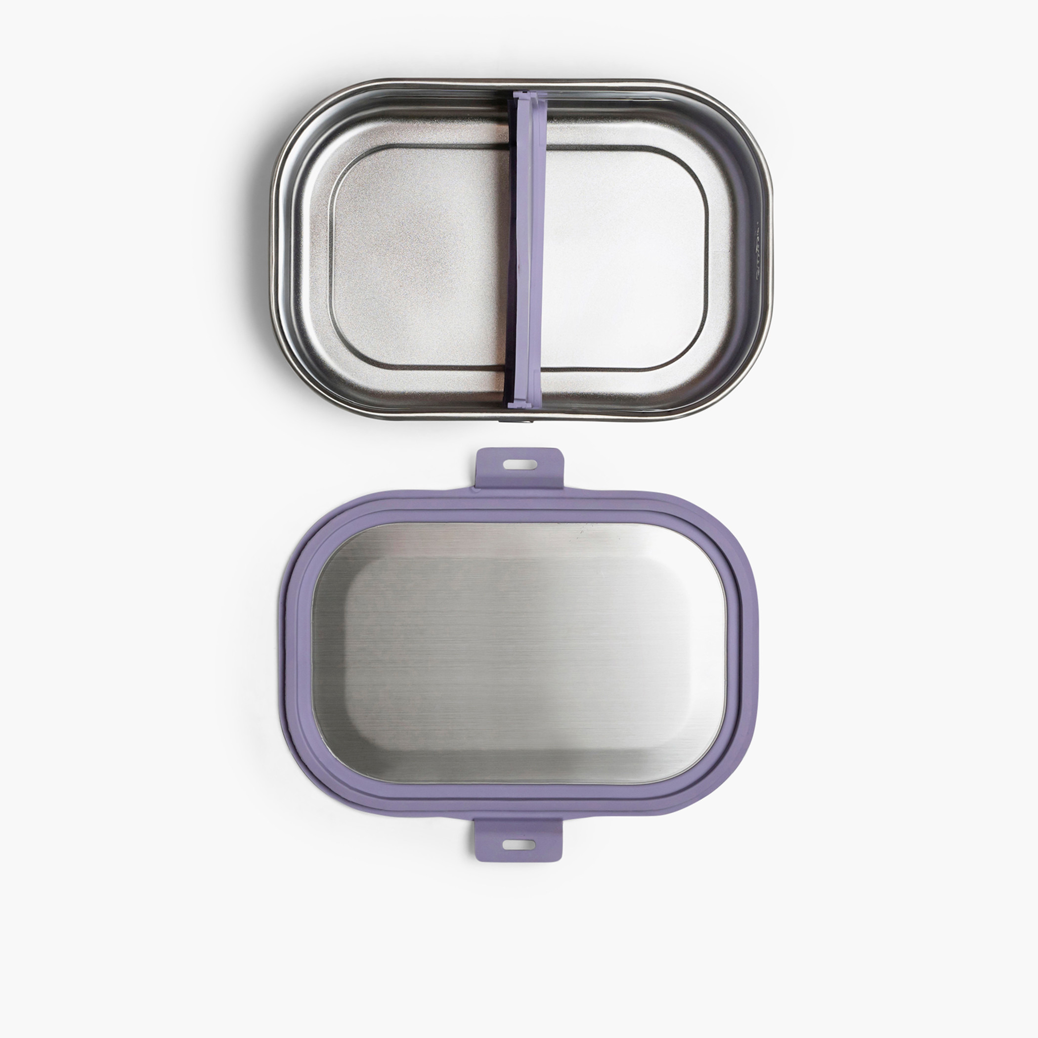 Citron Solid Lunch Box with Clip Lock Closure-school-lunchessentials-lunchboxes-image-2