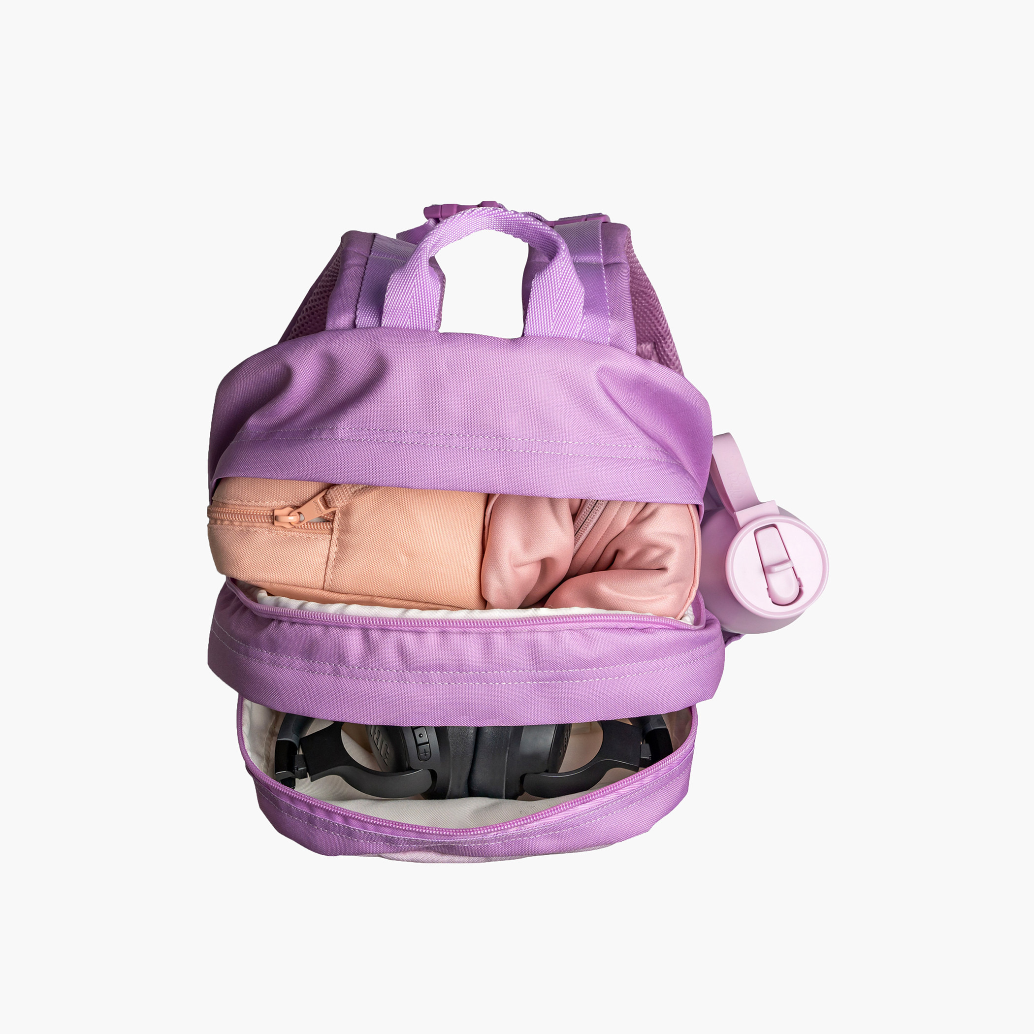 Citron Unicorn Print Backpack with Adjustable Shoulder Straps and Zip Closure - 29x40x15 cm-school-bagsandbackpacks-backpacks-image-7