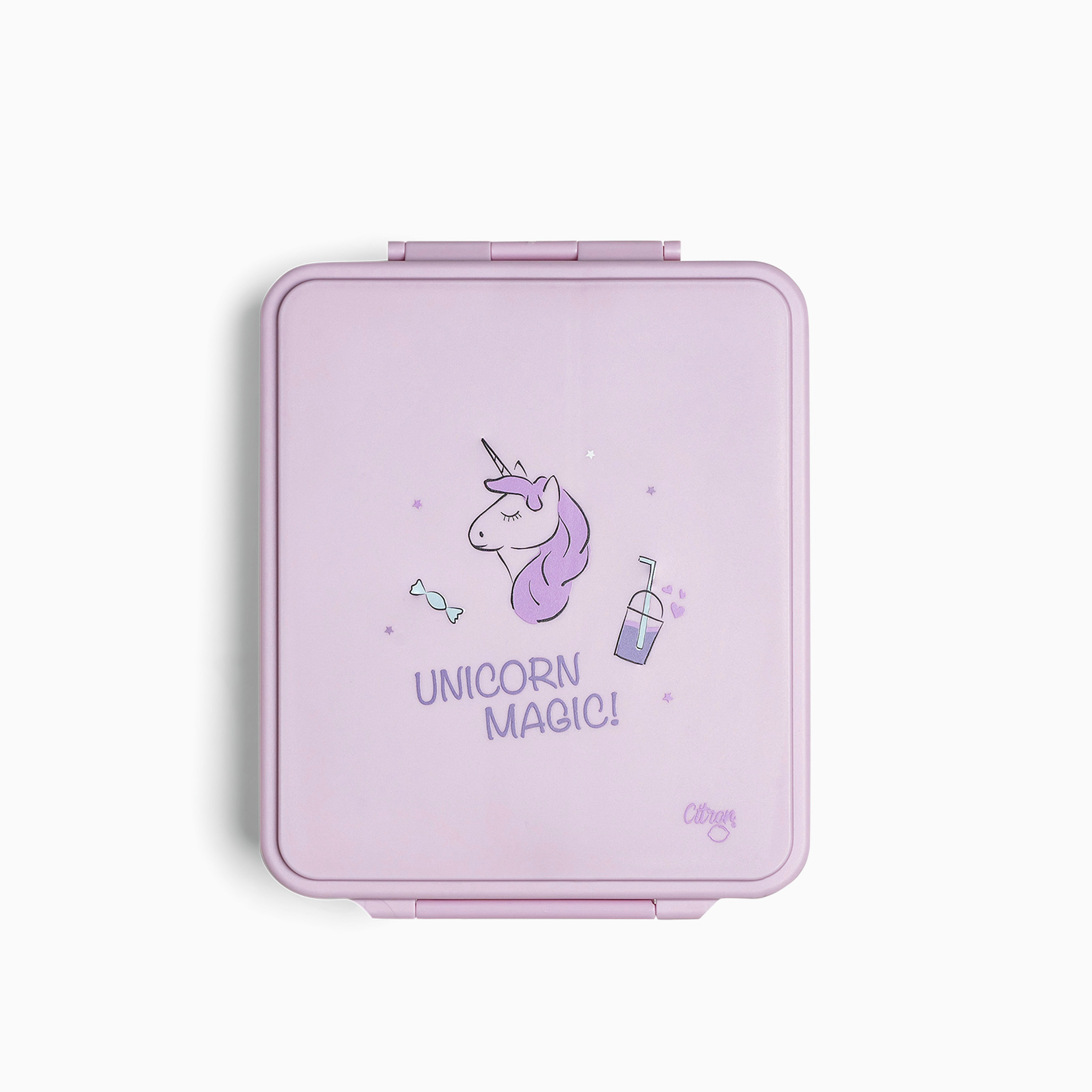 صندوق غداء مقسّم بغطاء بقفل مشبك وطبعات يونيكورن من سيترون - ضمان 6 أشهر-promo_LS20_OMN-image-3