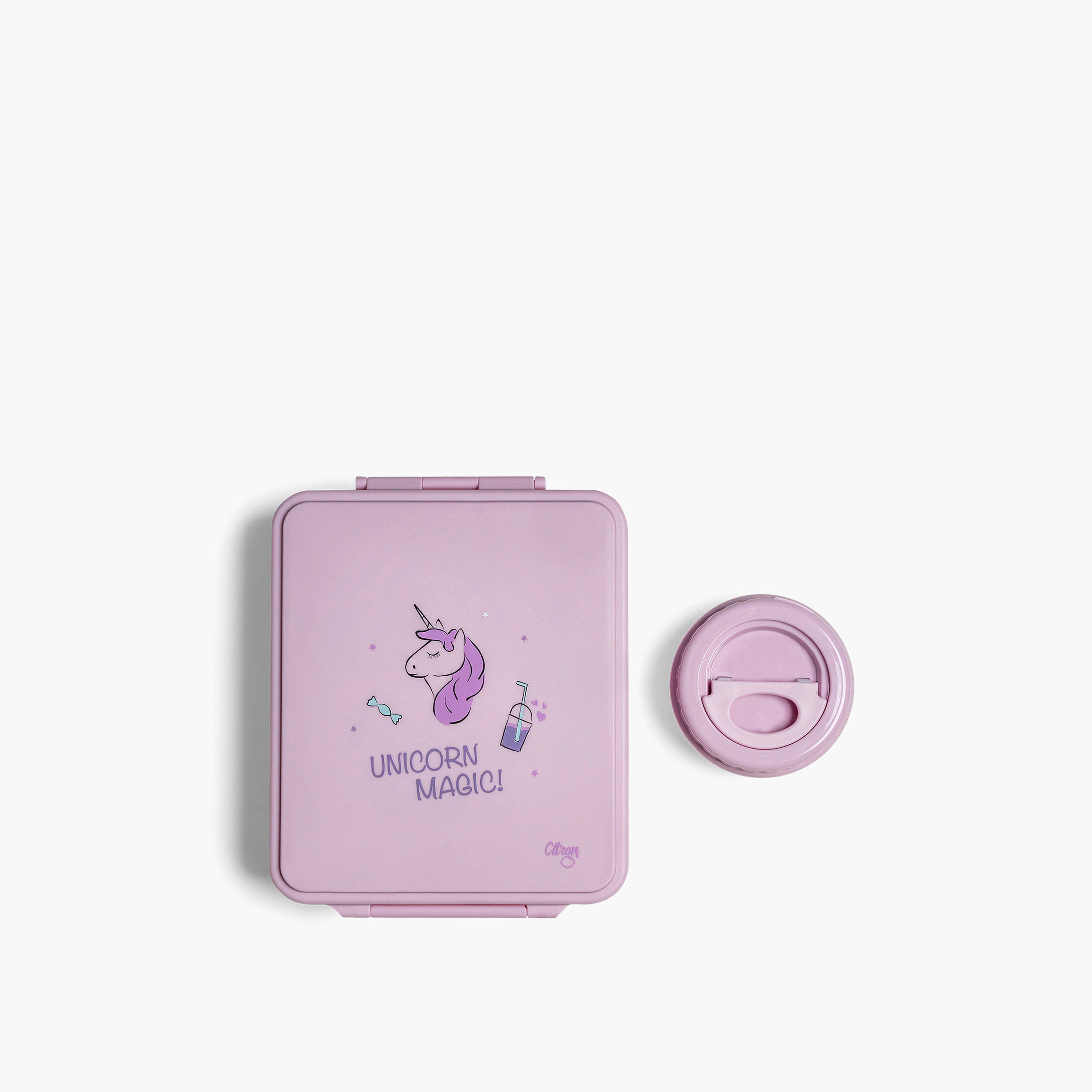 صندوق غداء مقسّم بغطاء بقفل مشبك وطبعات يونيكورن من سيترون - ضمان 6 أشهر-promo_LS20_OMN-image-5