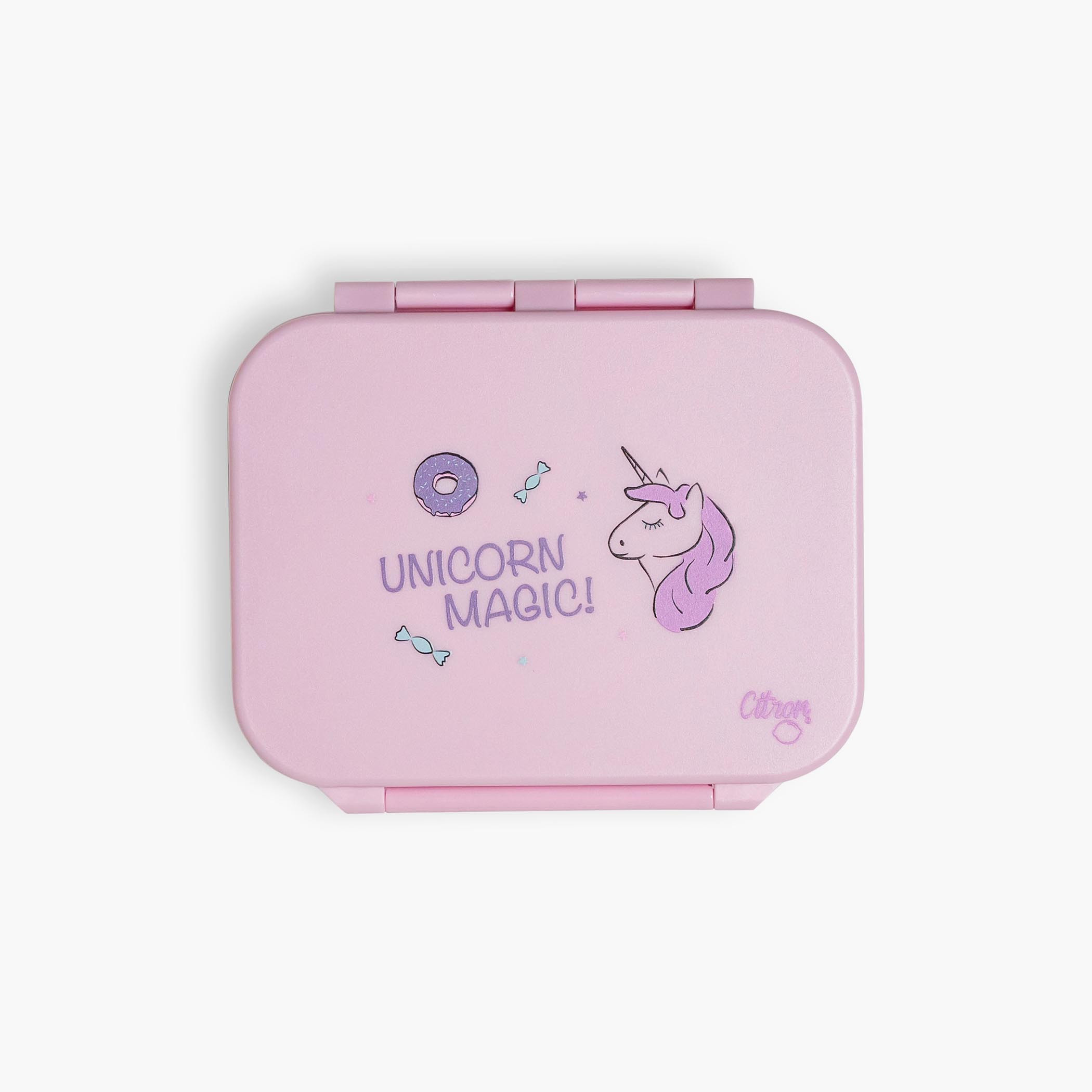 Citron Floral Print Lunch Box with Clip Lock-school-lunchessentials-lunchboxes-image-3