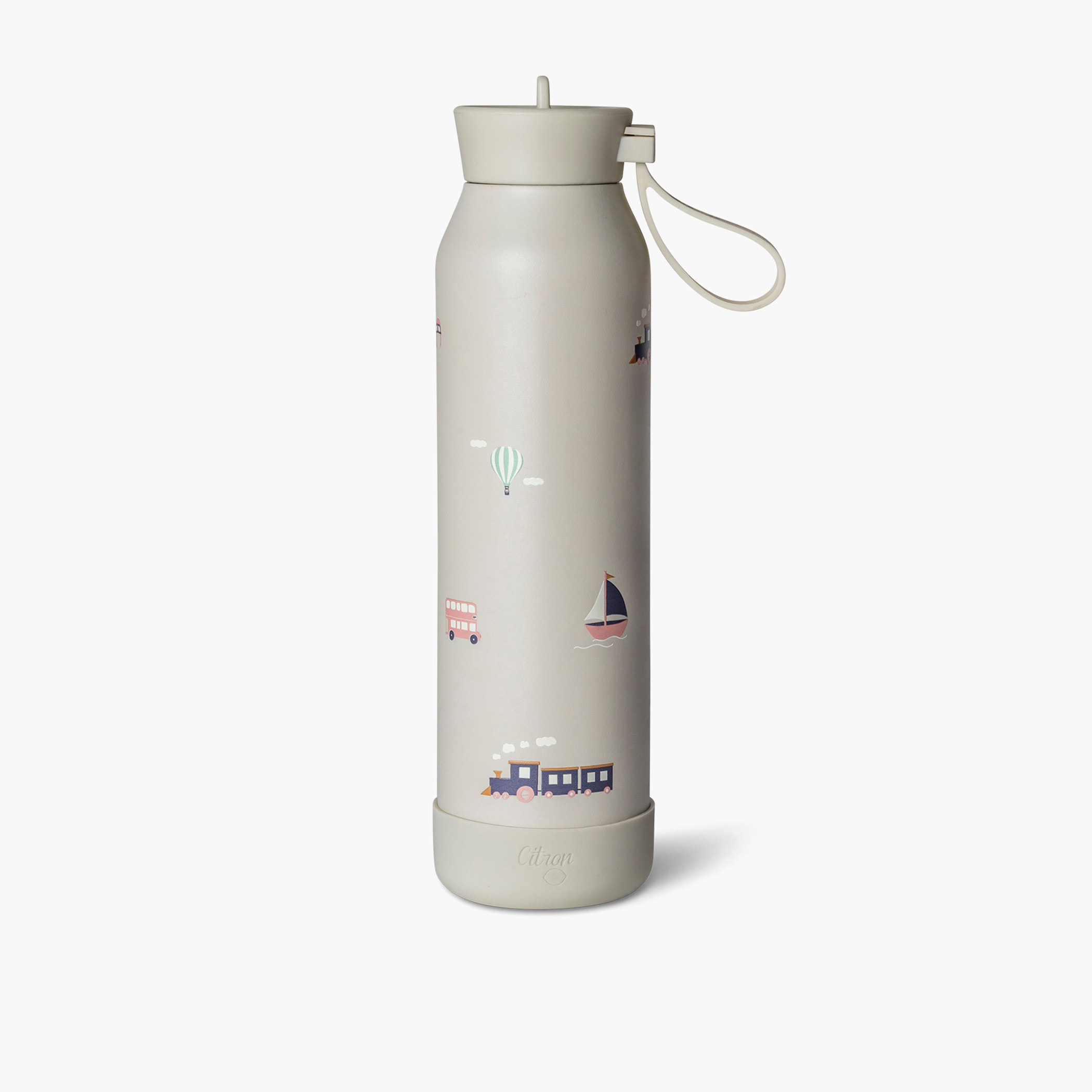 Citron Cars Stainless Steel Water Bottle with Sipper and Vacuum Insulation – 500 ml-promo_LS20_OMN-image-1