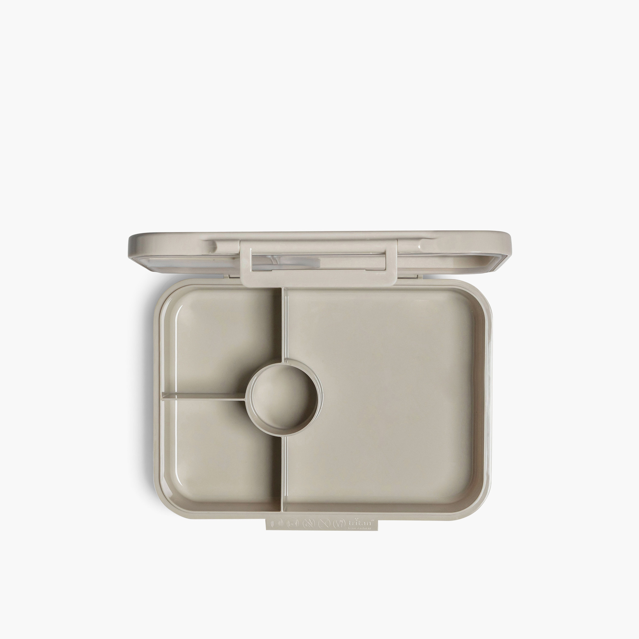 Citron Unicorn Print Sectioned Lunch Box with Clip Lock Lid6 -Month Warranty-school-lunchessentials-lunchboxes-image-2