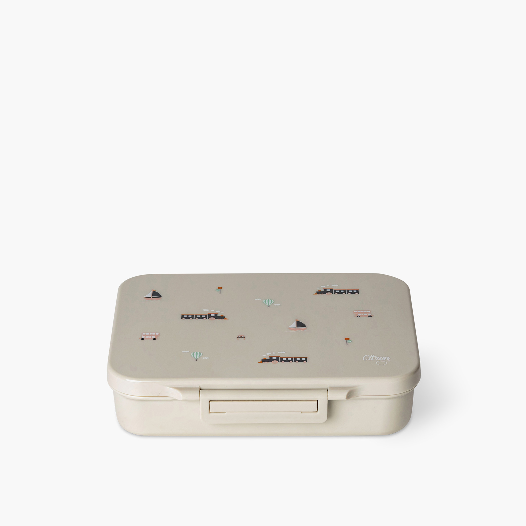 Citron Unicorn Print Sectioned Lunch Box with Clip Lock Lid6 -Month Warranty-school-lunchessentials-lunchboxes-image-3